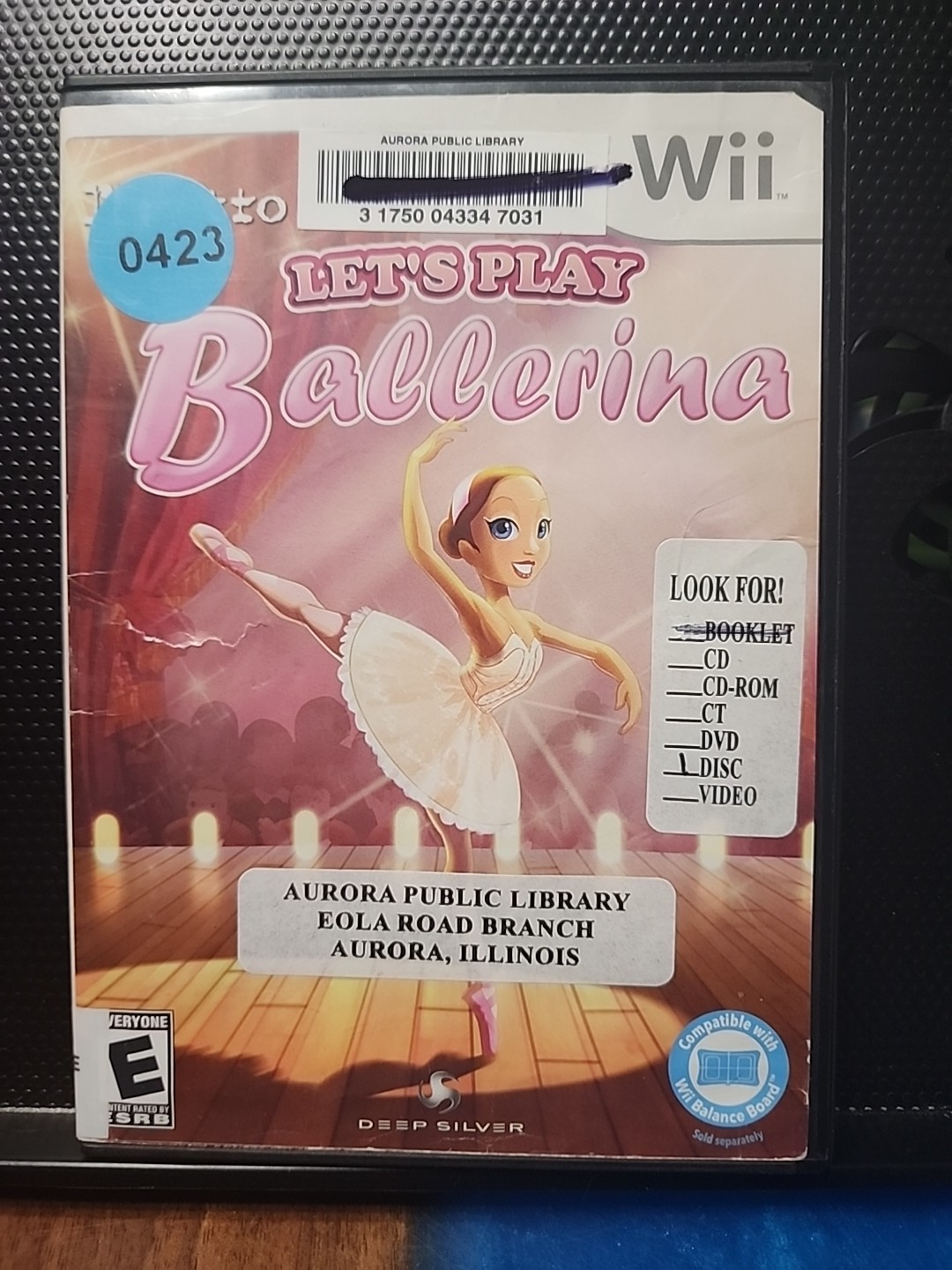 Let’s Play Ballerina (Nintendo Wii, 2010) Fully Tested No Manual