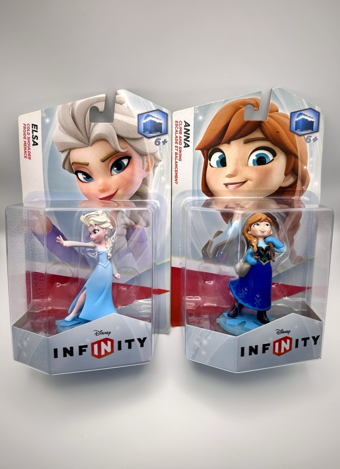 Disney Infinity 1.0 Frozen Anna And Elsa Figures New In Box