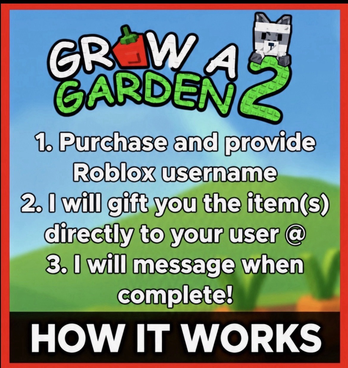 🌱Grow A Garden 2🌱 | 10x Ghost Pepper Seed 🌶️ | CHEAP AND FAST DELIVERY⚡️