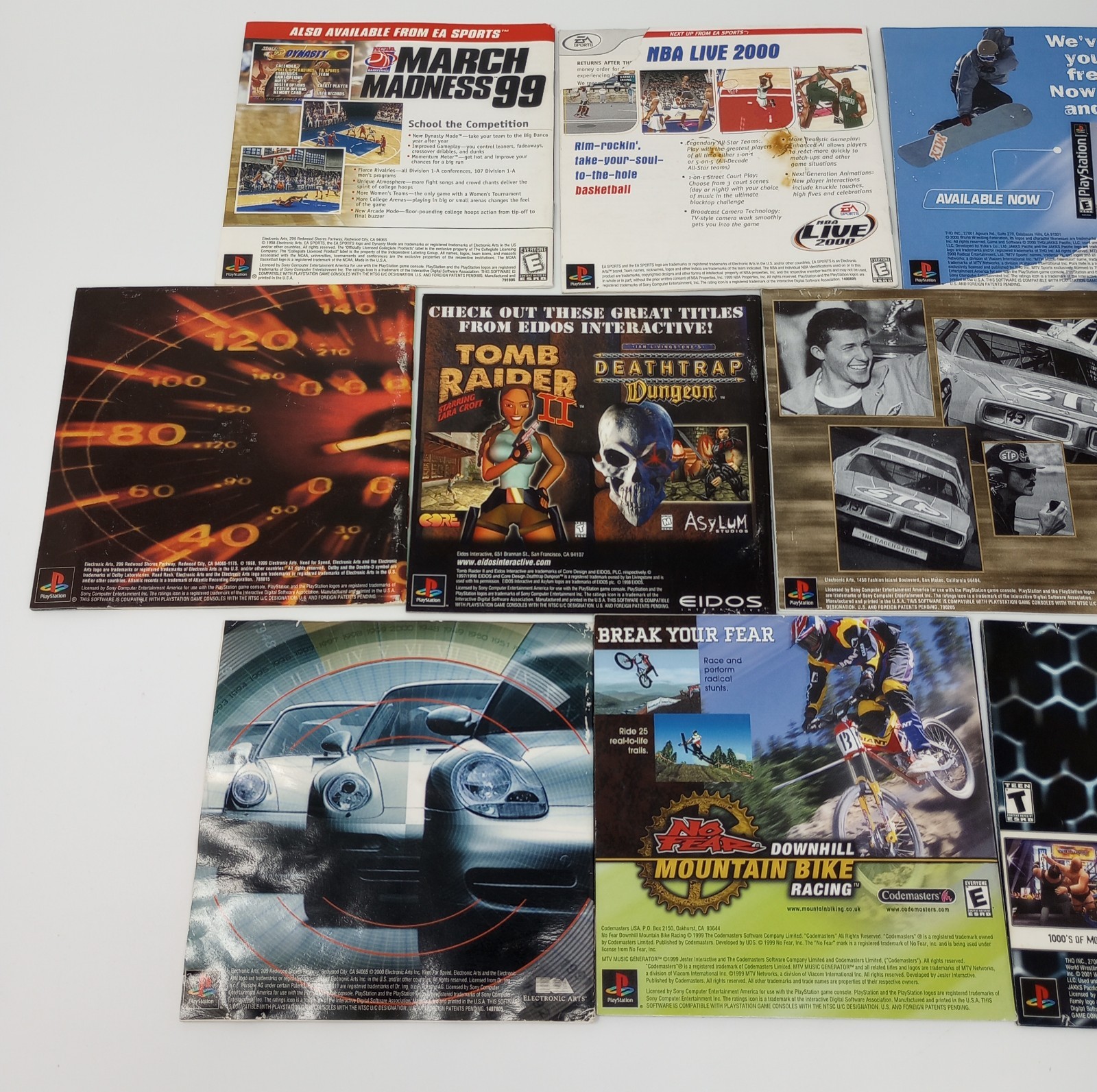 Lot Of 43 Playstation 1 (PS1) Manuals Only NO GAMES