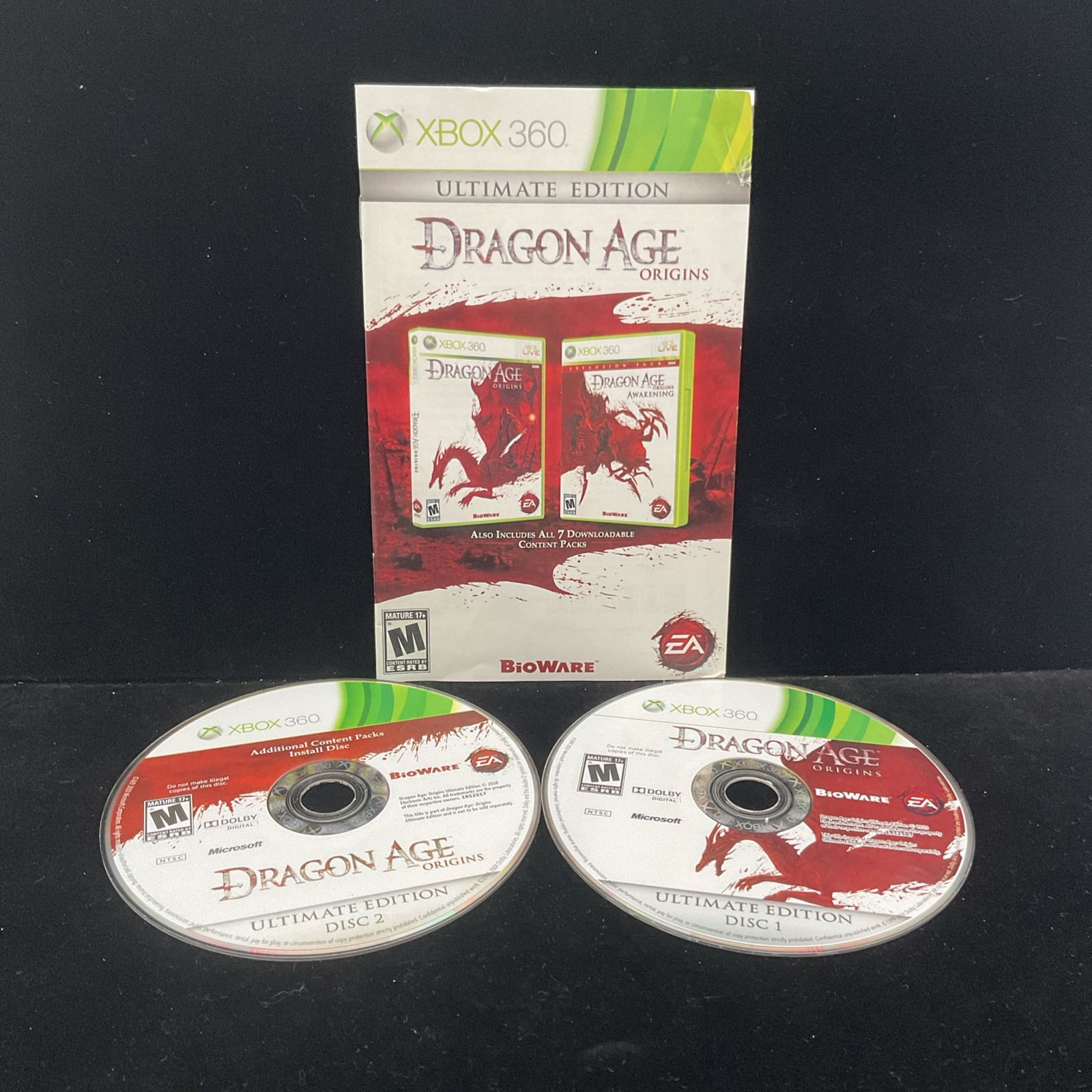 Dragon Age: Origins Ultimate Ed. (Xbox 360) Tested & CIB 1 YR Warranty Refurbish