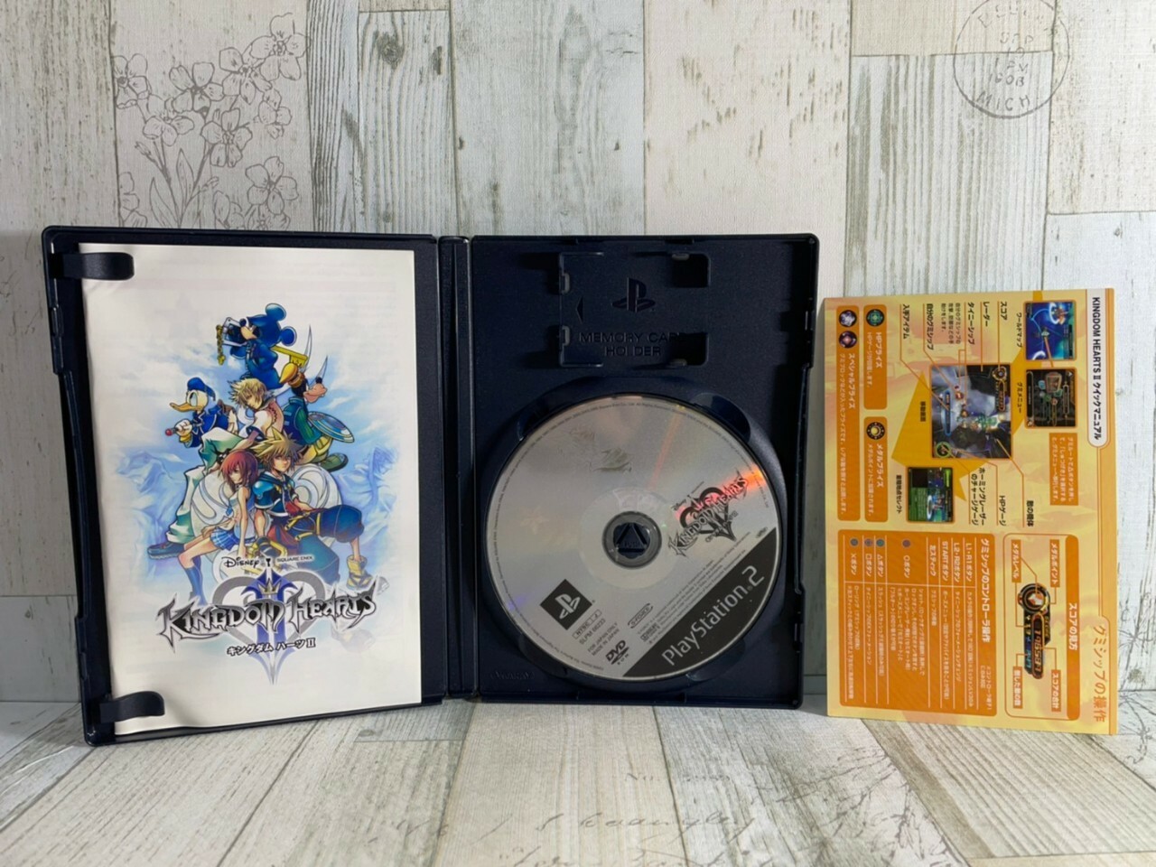 PS2 Kingdom Hearts Set of 4 Japanese Version – Square Enix – USED Games – F/S