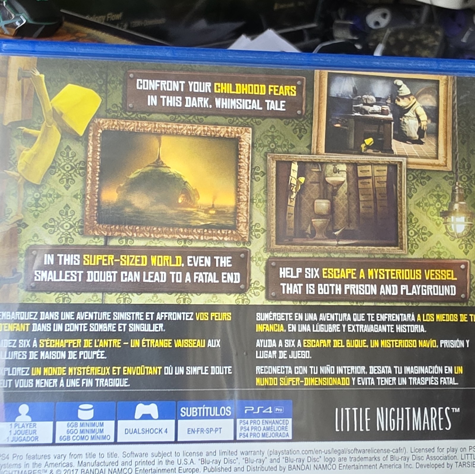 Little Nightmares: Complete Edition – PS4 Horror Action w/ Manual