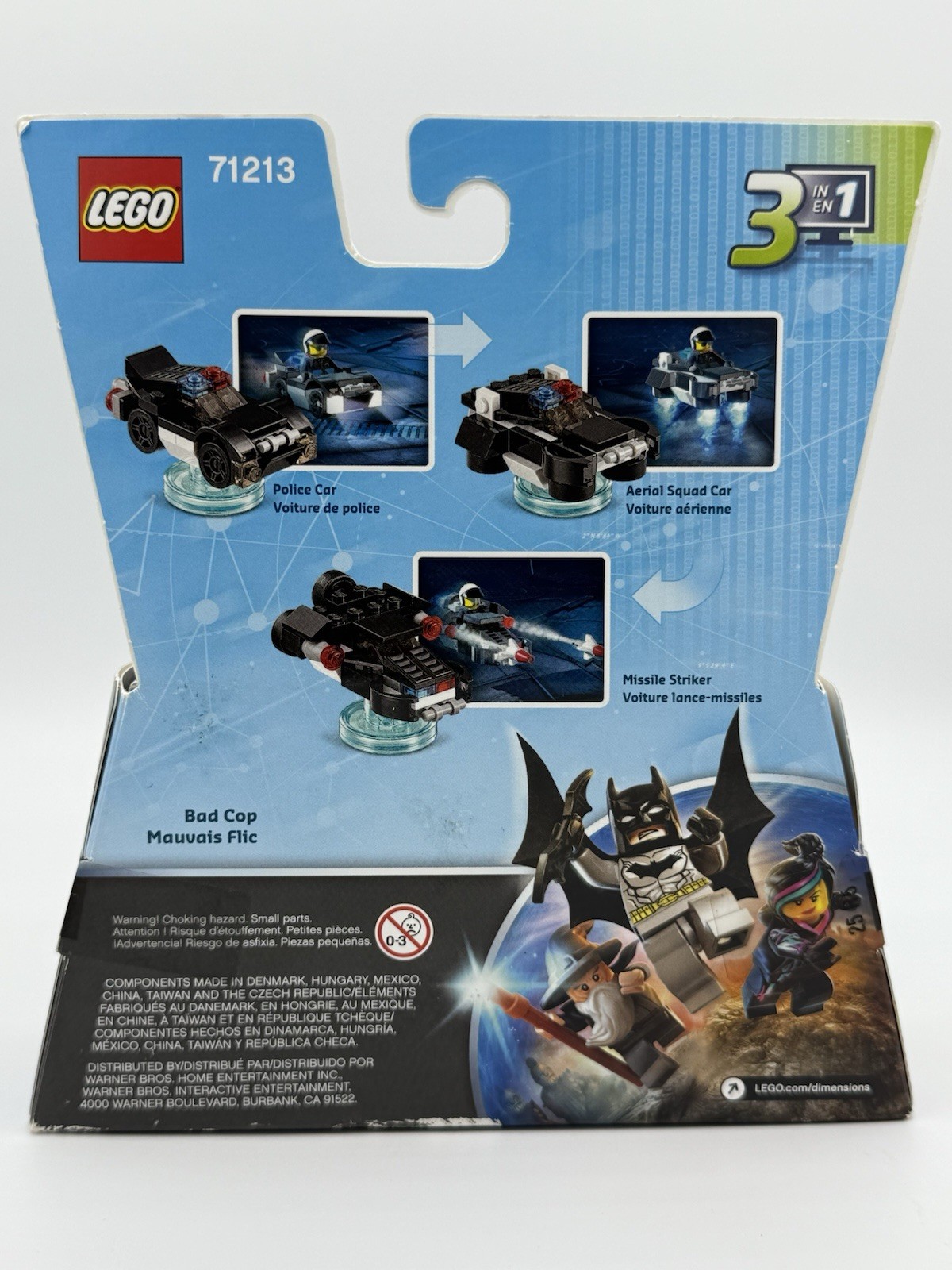 LEGO Dimensions Fun Pack 71213 Bad Cop + Police Car 2015