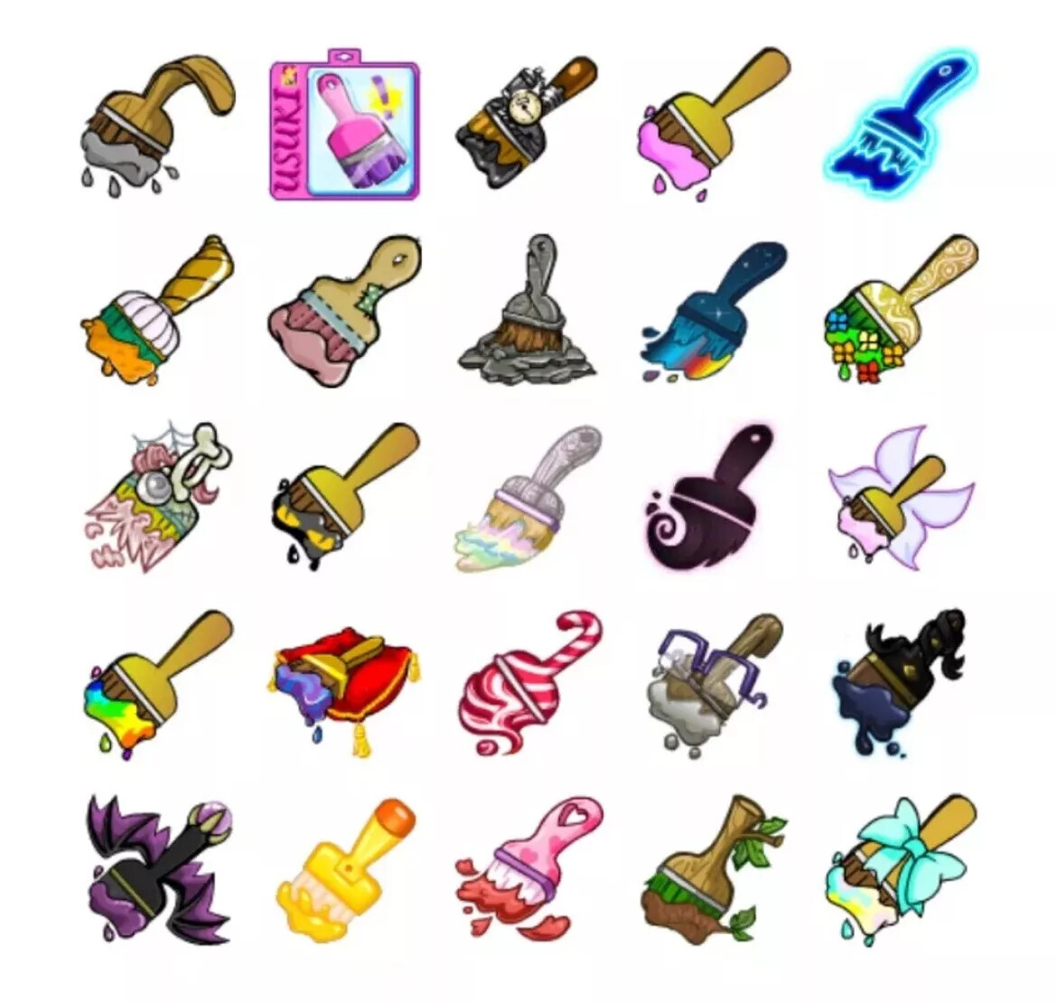 Neopets *ANY* Paint Brush for Customization! Fast + Safe