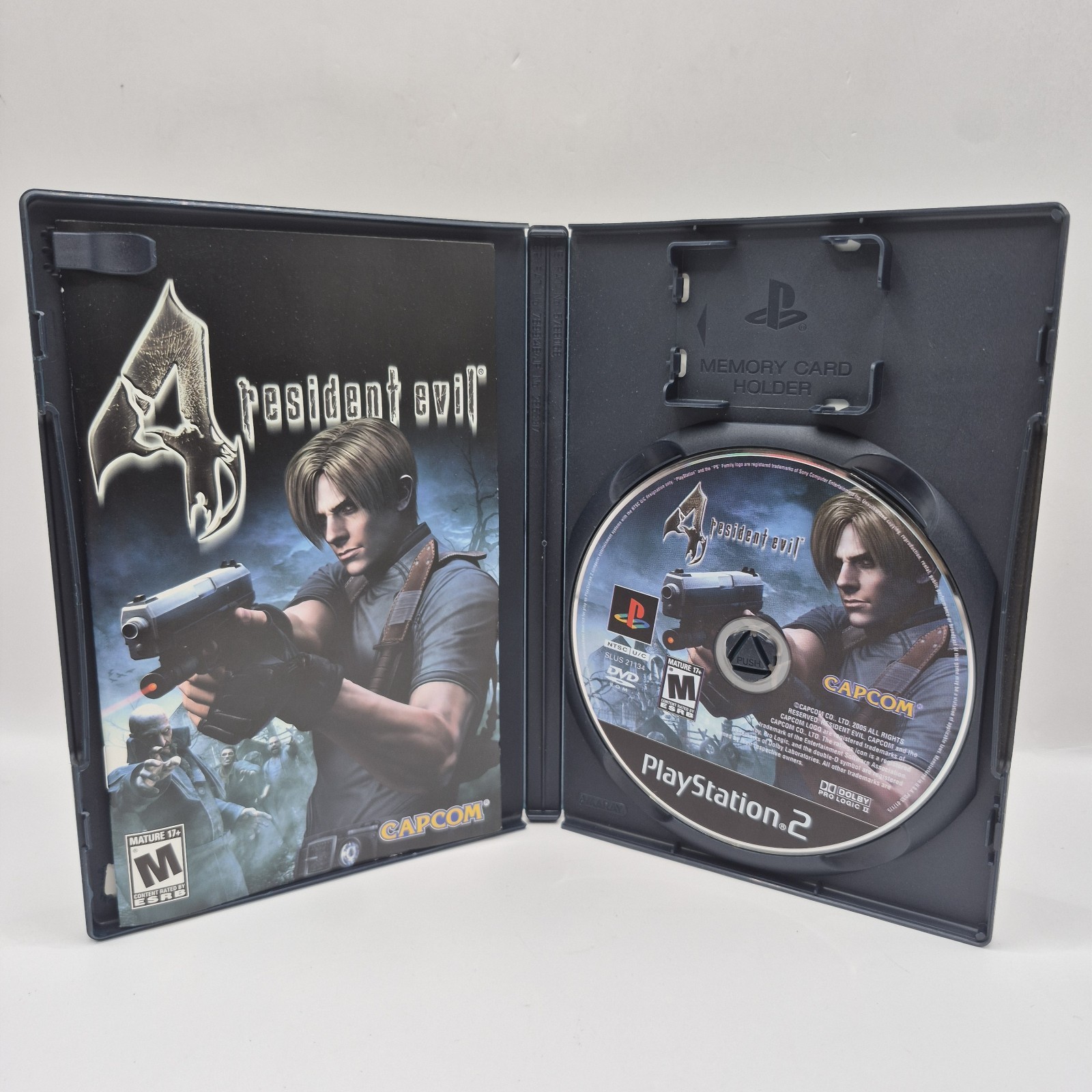 Capcom Resident Evil 4 PS2 Manual Included NTSC-U/C 2005 M-Mature