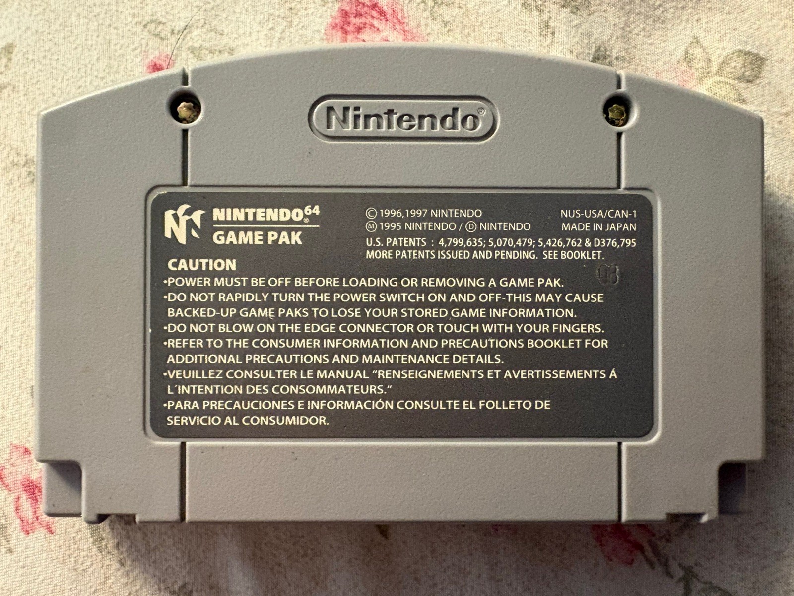 Mario Party (Nintendo 64, N64 1999) Cartridge Only – Excellent Condition