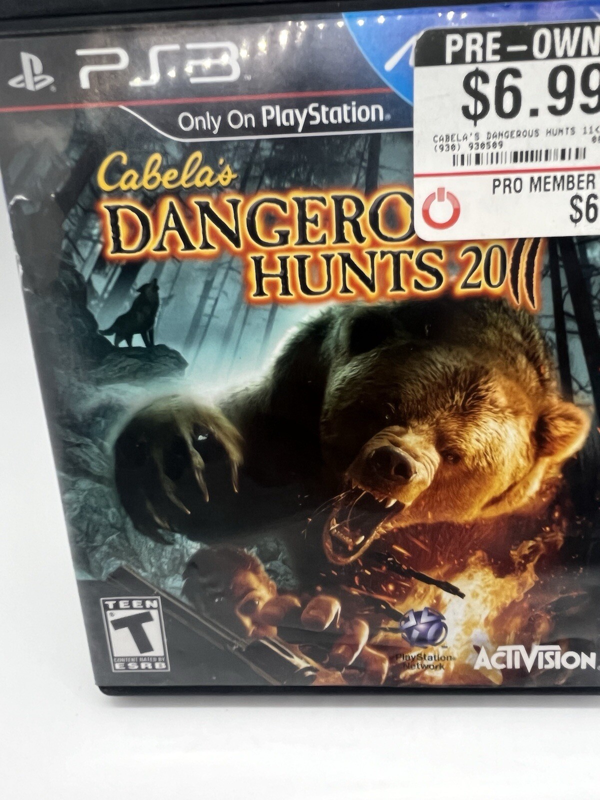 PS3 – Cabela’s Dangerous Hunts 2011 (Sony PlayStation 3, 2010) – COMPLETE