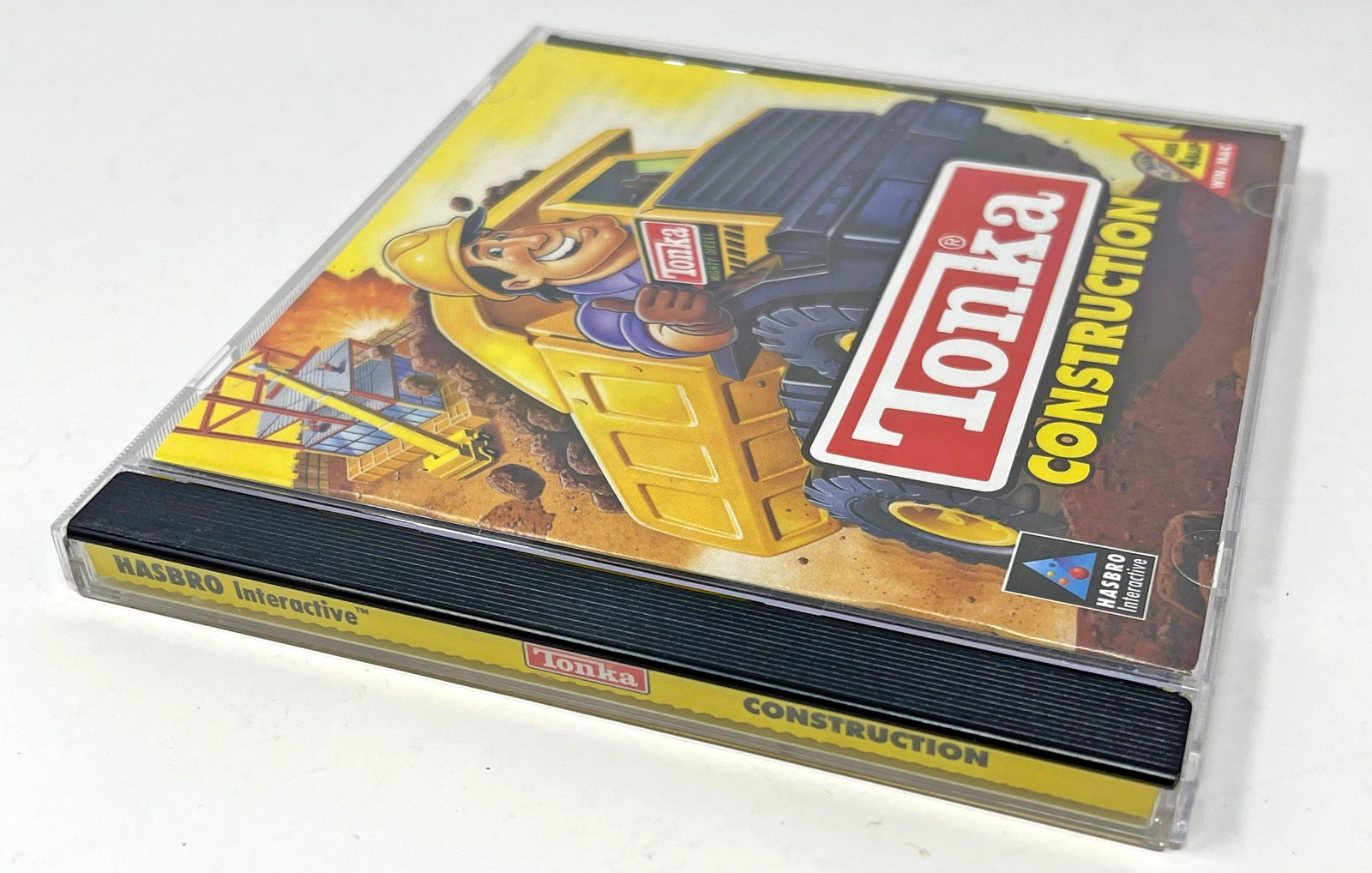 Tonka Construction (Windows/Mac, 1997) Vintage Video Game CD ROM Used Tested