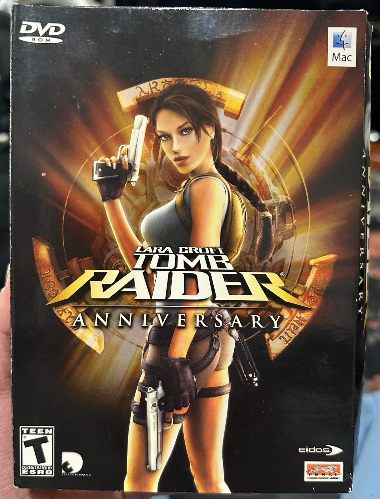 Lara Croft Tomb Raider Anniversary DVD ROM MAC Complete With Outer Original Box