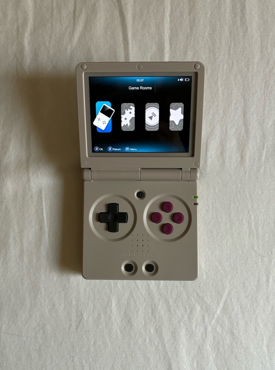 Anbernic RG35XX SP Handheld Game Console 64GB Gray