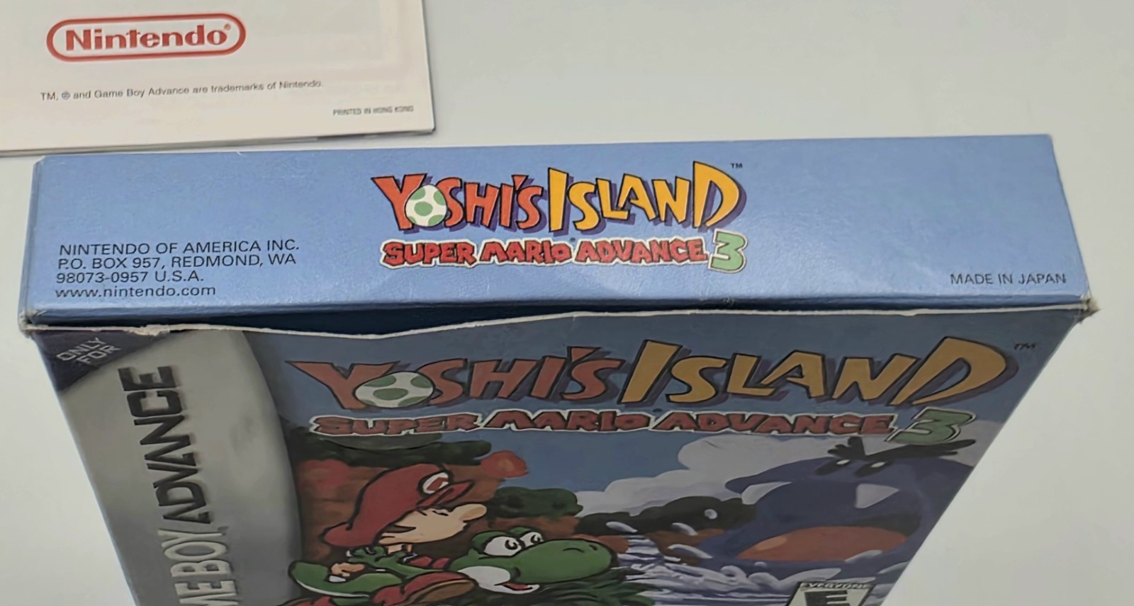 Yoshi’s Island Super Mario Advance 3 Gameboy Advance – CIB, Tested! –