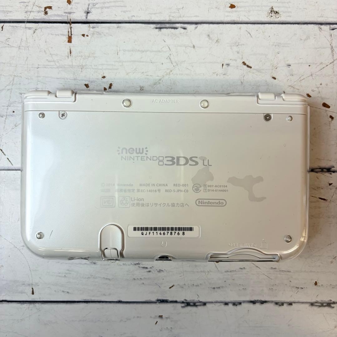 3DS/2DS/DS Nintendo 3Dsll Red-001 Pearl White Charger With Software Japan