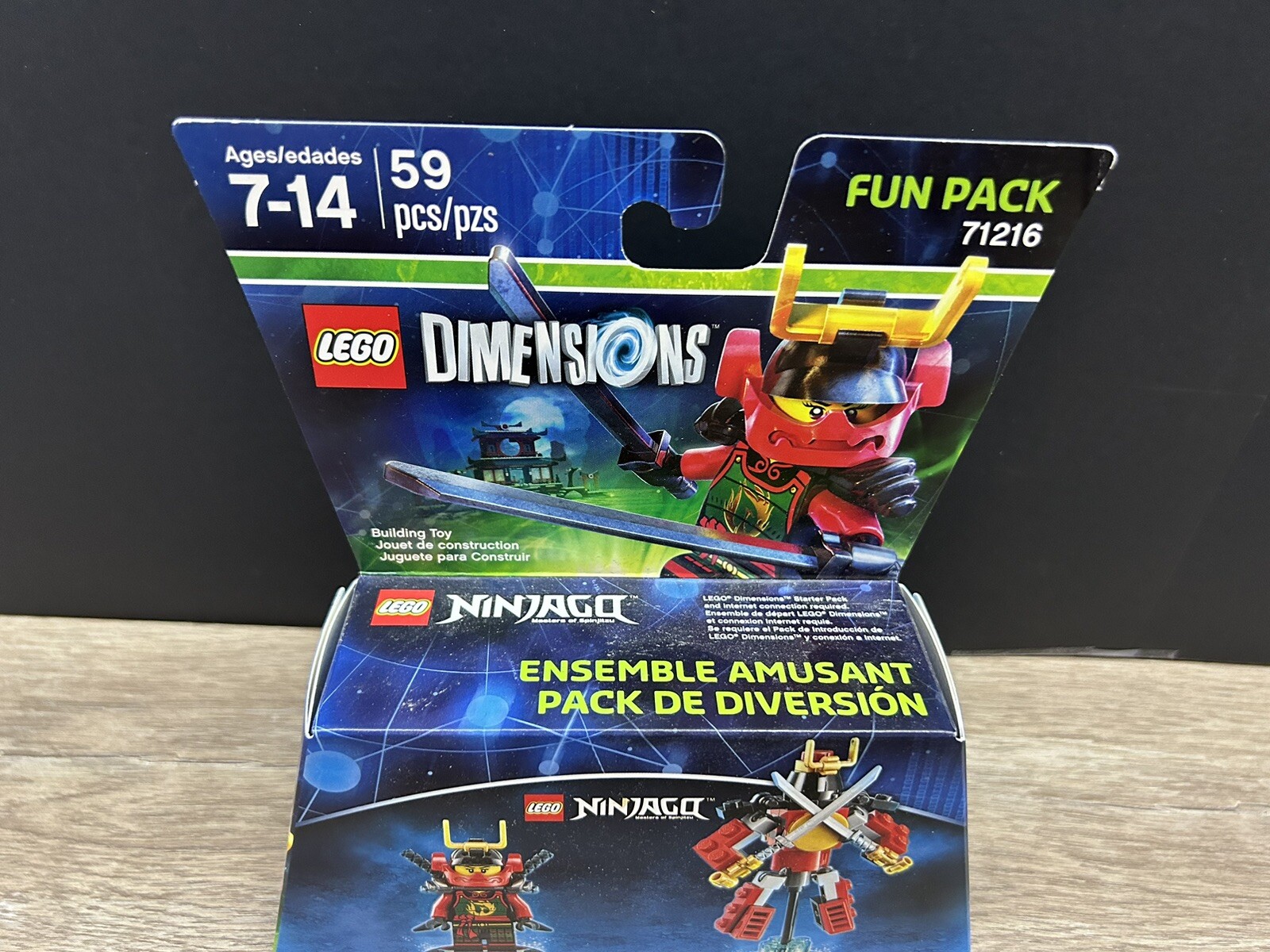 Lego Dimensions Ninjago Nya Samurai Mech Fun Pack 59 Pieces 71216 Brand New