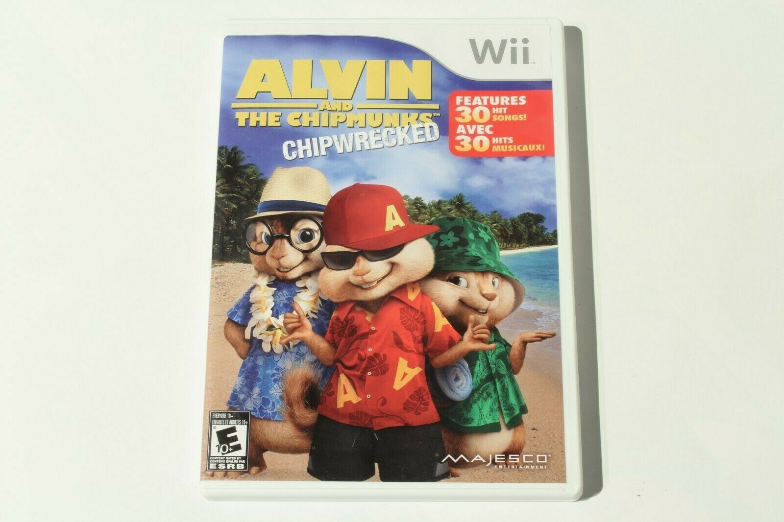 Alvin and the Chipmunks: Chipwrecked (Nintendo Wii) Complete with Manual Tested