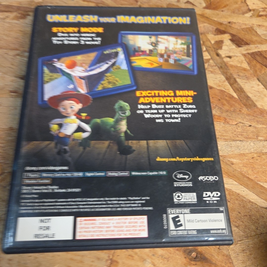 Toy Story 3 (Sony PlayStation 2, 2010) PS2 Disney
