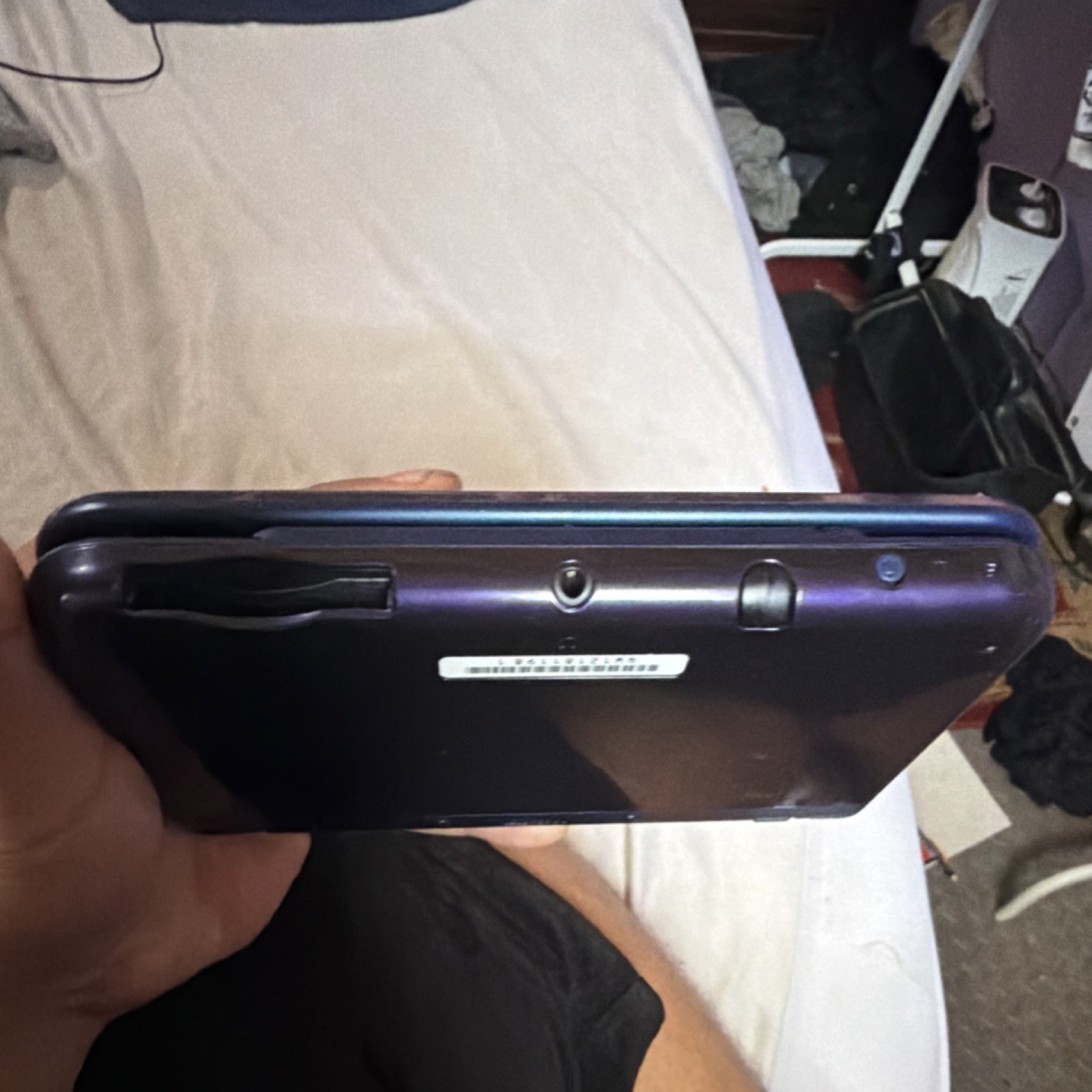 Nintendo 3DS XL Handheld System Purple 3D Capability 4GB Region Free