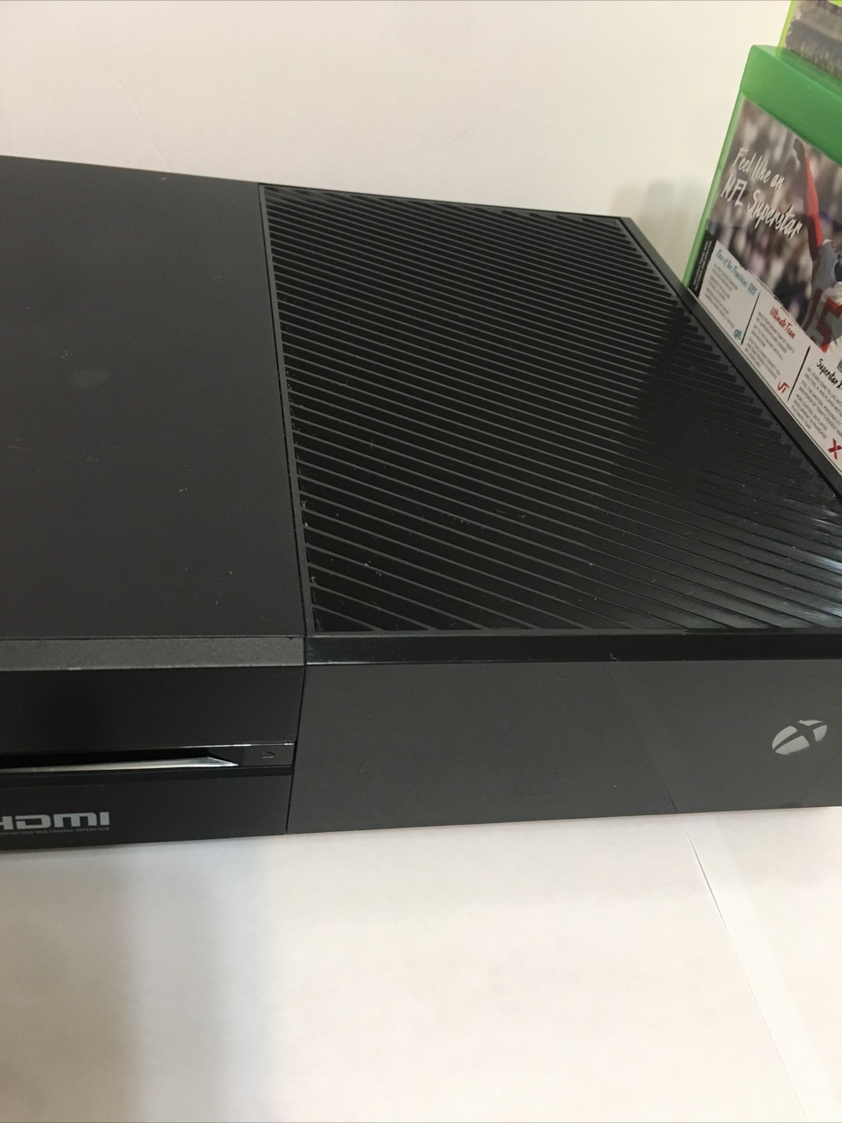 Xbox One Console Black With Controller & 5 Games Bundle Fully Tested
