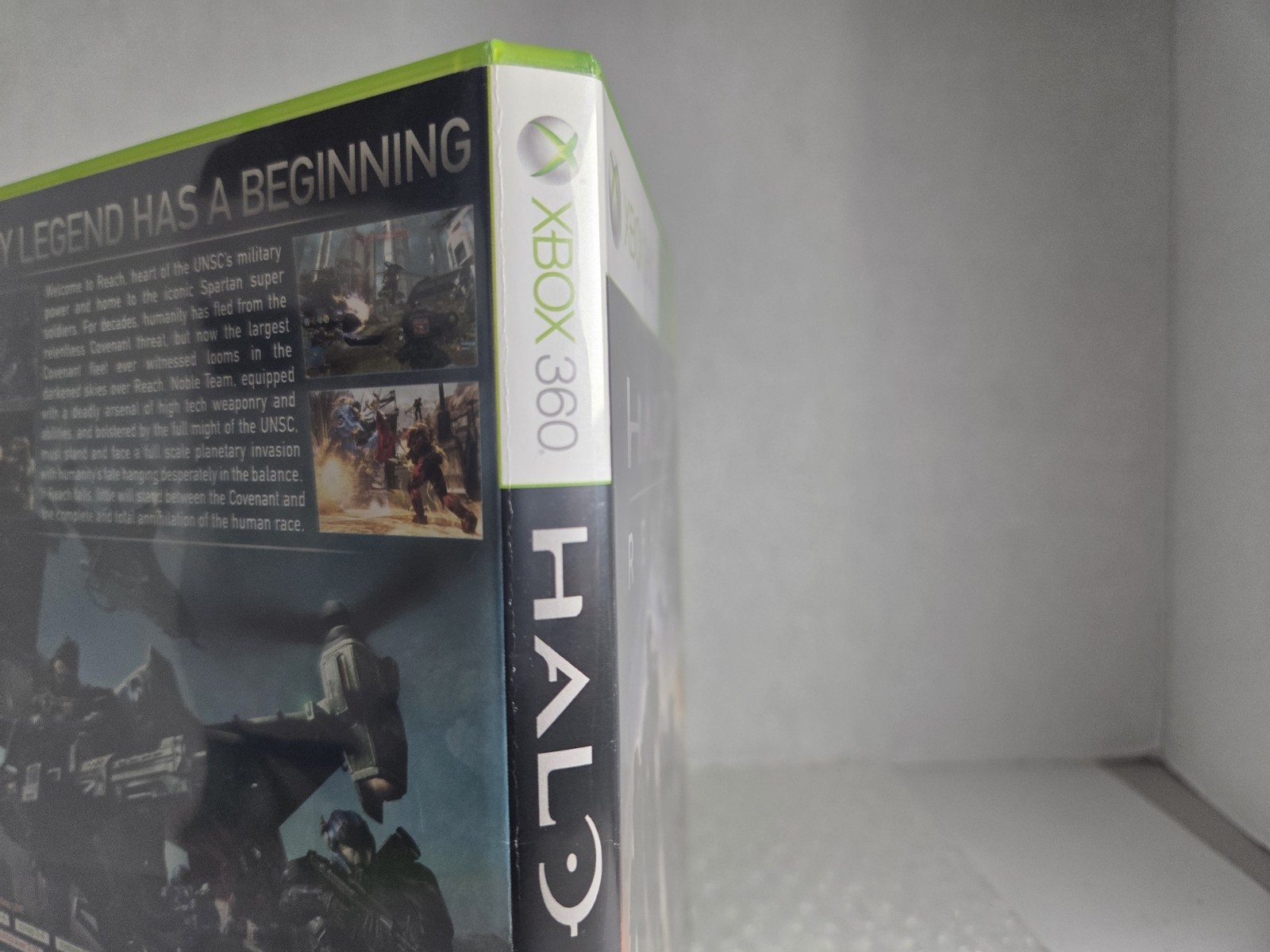 Halo Reach Microsoft Xbox 360 Complete In Box CIB Tested Resurfaced Bungie Game