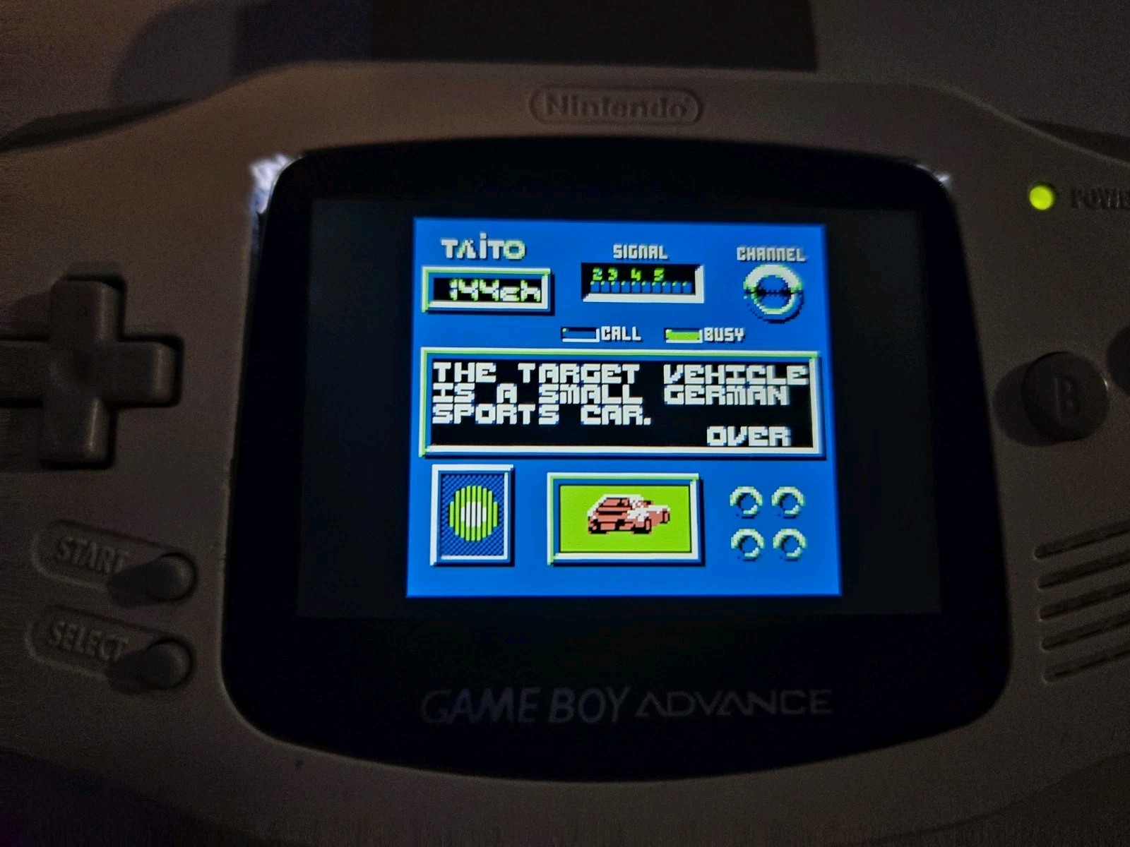 RARE NINTENDO GAME BOY GB CHASE HQ