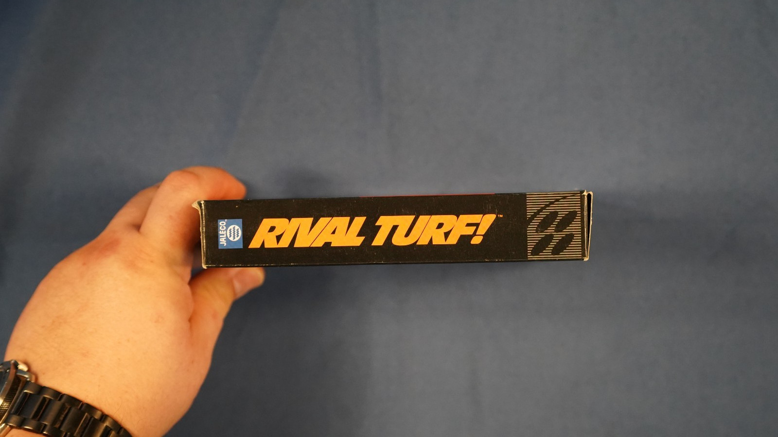 Rival Turf! | SNES | CIB | Box | Manual | Very Good | Cartridge : Tested Good