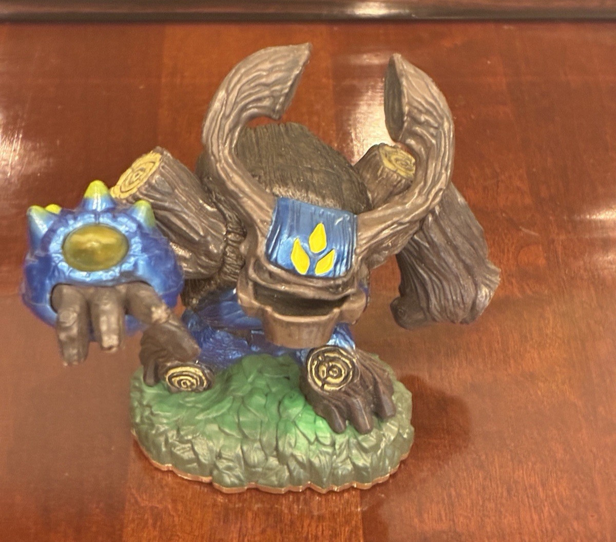 Skylanders Giants Gnarly Tree Rex Figure Blue Variant 2012 Tested
