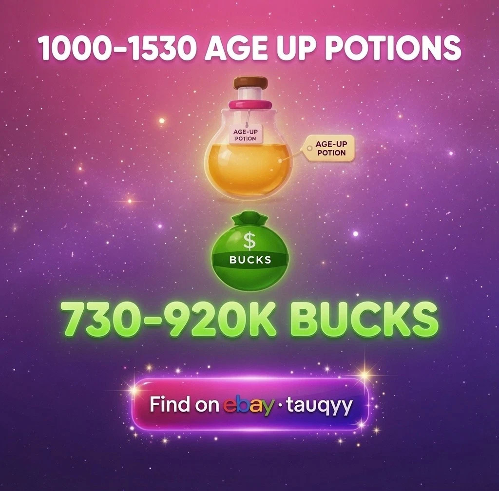 🟢Adopt | Random 1000+ Age Up Potions + $730,000 Bucks | Adopt From Me Now!