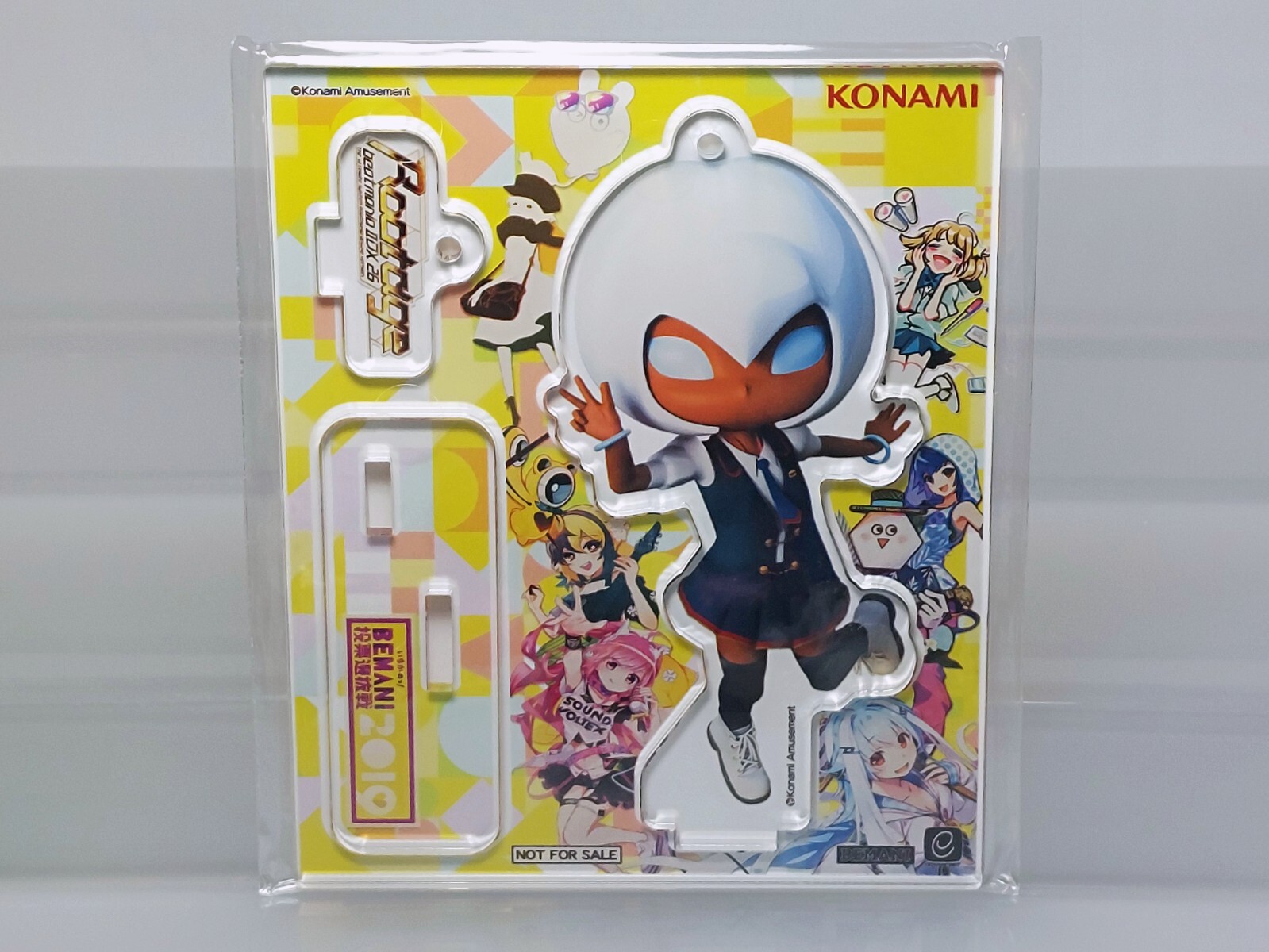 Ichika no BEMANI 2019 beatmania IIDX 26 Rootage Acrylic Stand Konami 4.3×4.6in