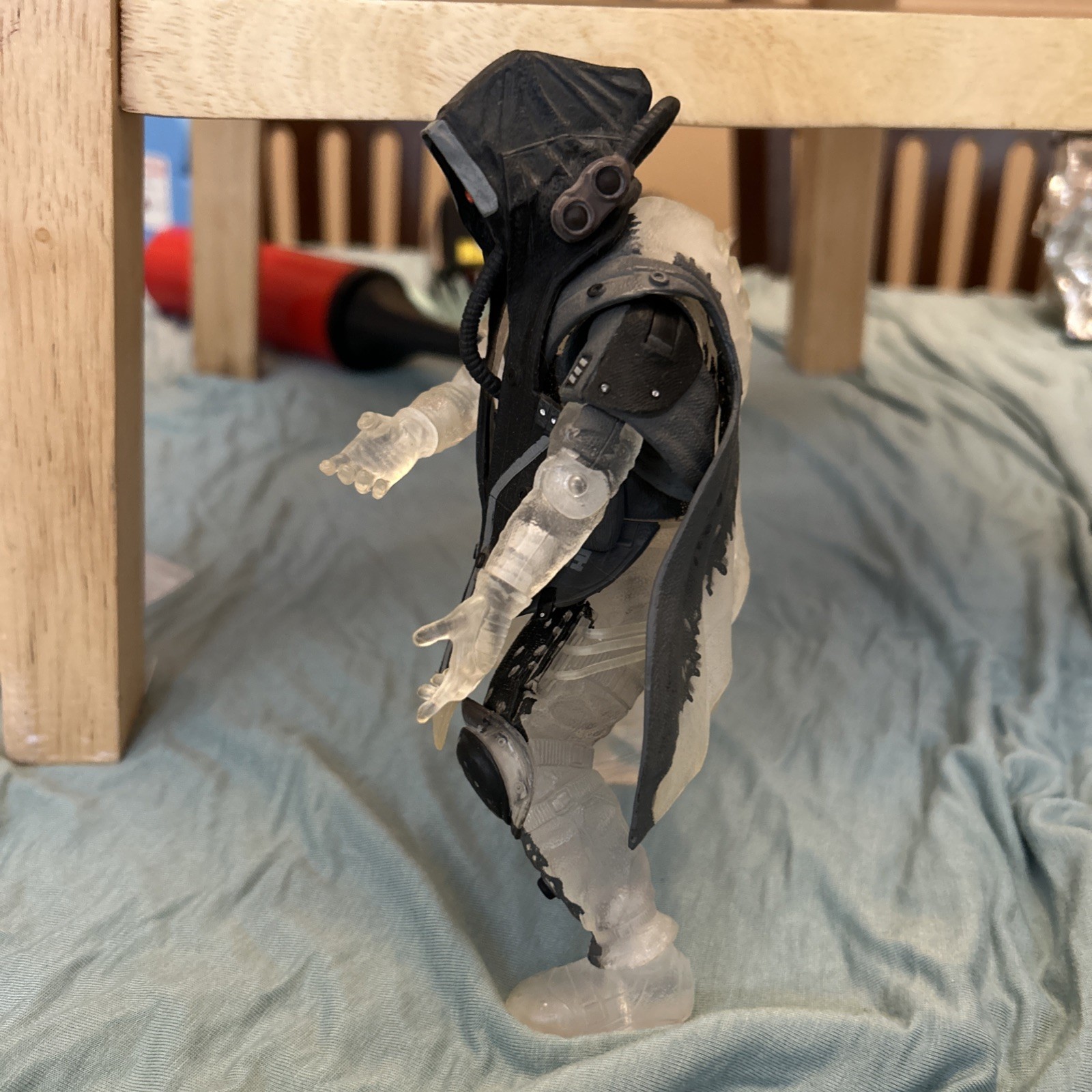 Killzone 3 Helghast Sniper Cloaked Action Figure DC Unlimited PlayStation Loose