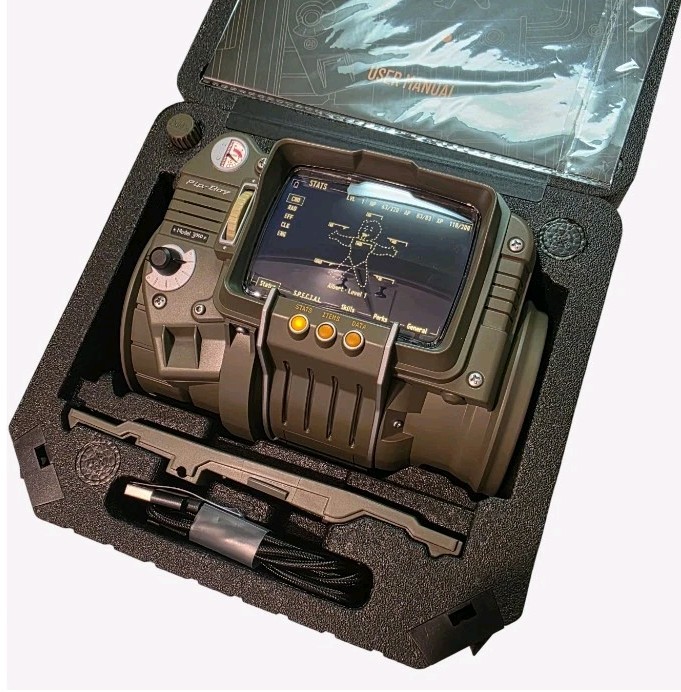 Fallout 3 New Vegas Pip Boy 3000 Die-Cast Replica Modes Figure Wand Company 2026
