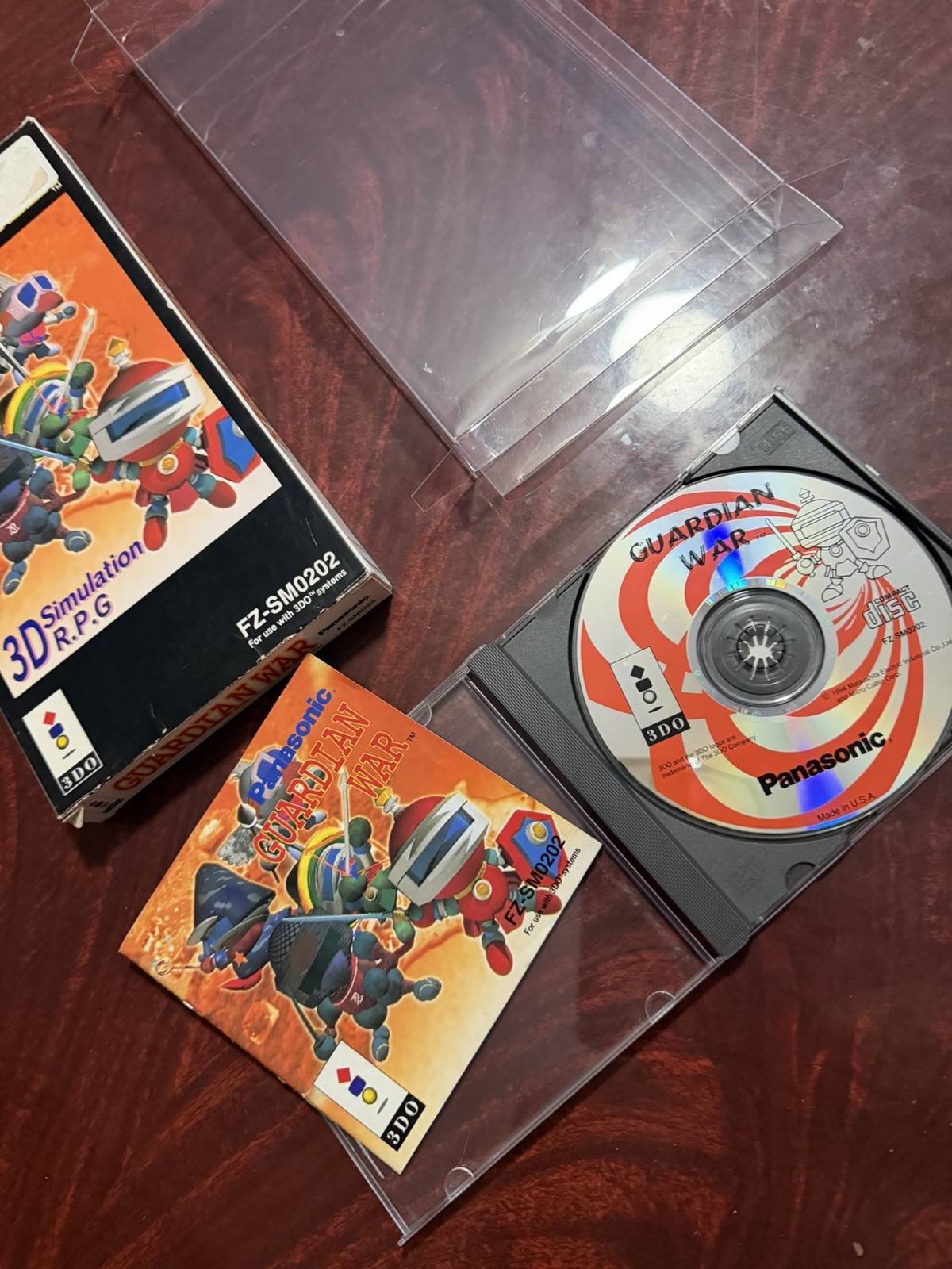 Guardian War (Panasonic 3DO, 1995) Complete Longbox CIB Authentic Tested