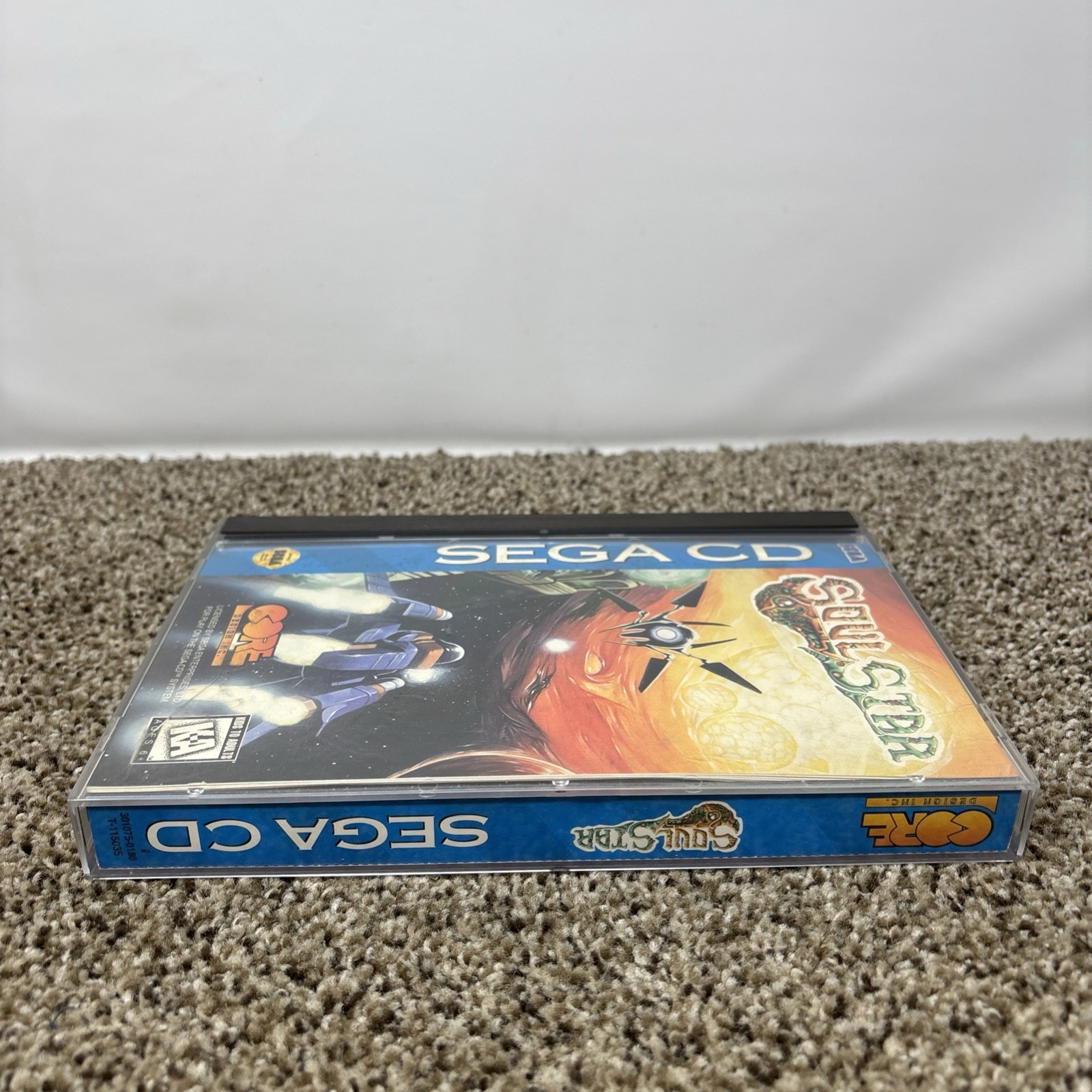 Soul Star (Sega CD, 1994) CIB Complete in Box w Manual Tested