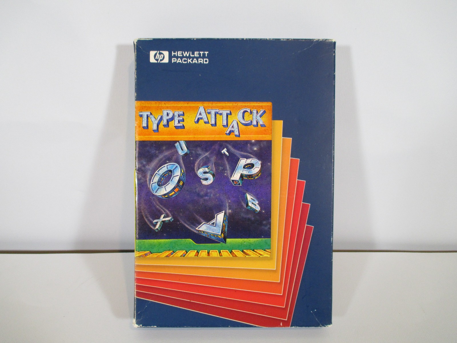 Vintage HP “Type Attack” PC Game On 3.5″ Floppy Disk