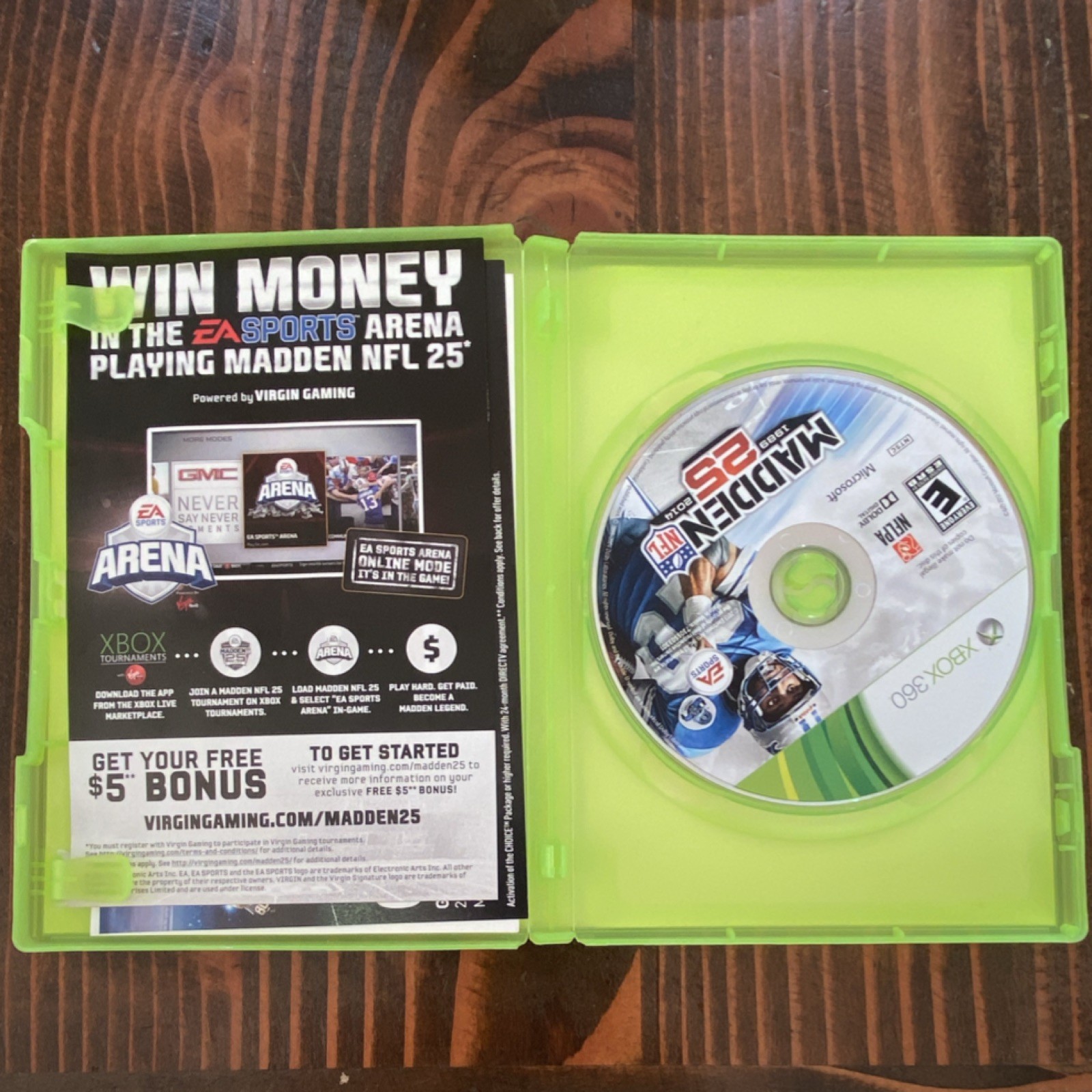 EA Sports Madden NFL 25 Better with Kinect Owner Mode Xbox 360 (2013)