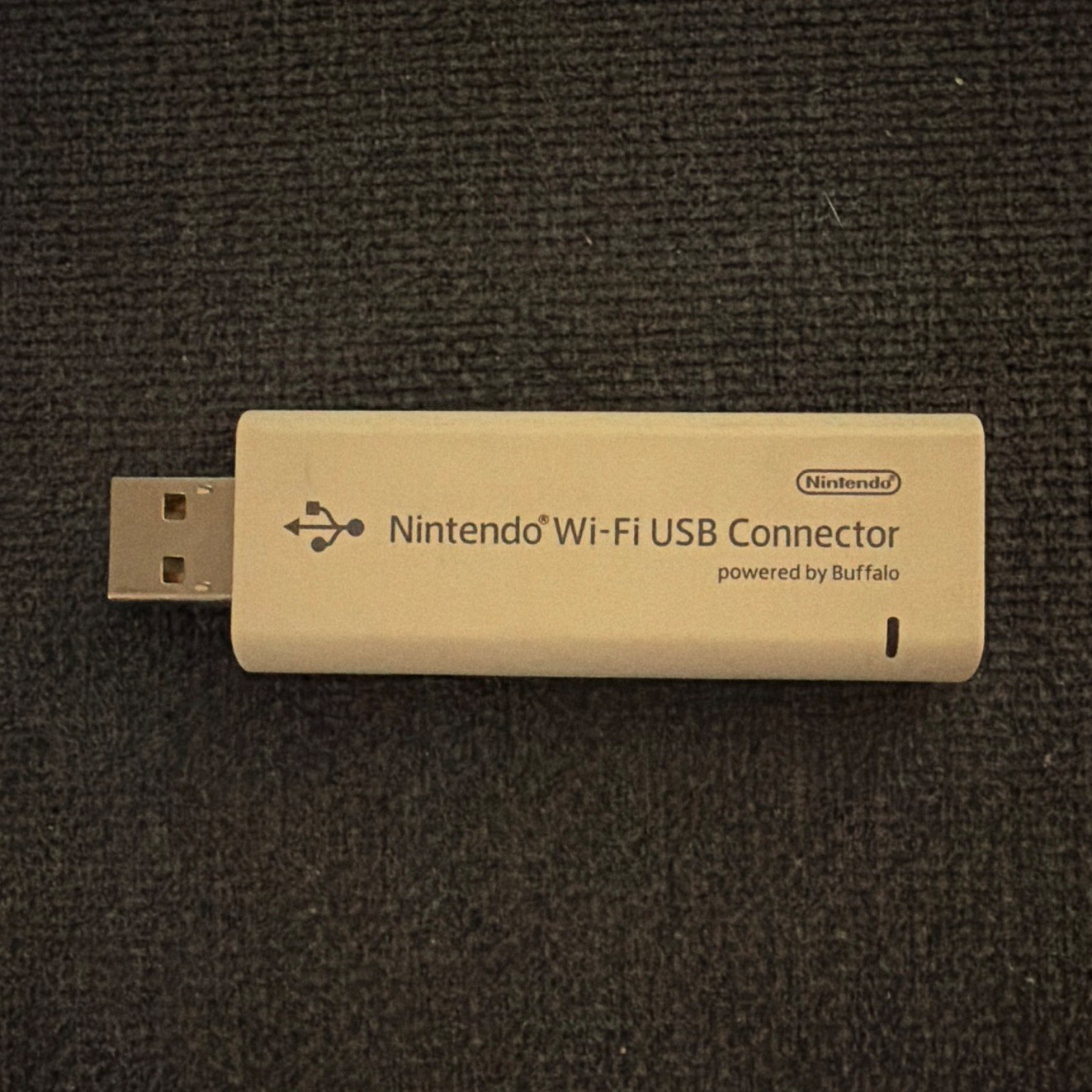 Nintendo Wi-Fi USB Connector for DS/Wii, Powered by Buffalo, White NTR-010