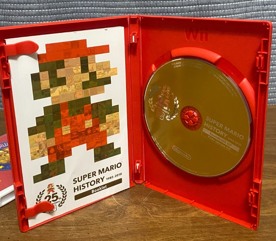 Nintendo Wii Super Mario All Stars 25th Anniversary Limited Edition Box Set CIB