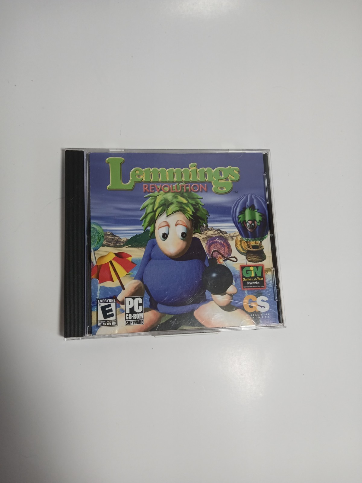 Global Star Software Lemmings Revolution PC CD-ROM Puzzle Game E Everyone