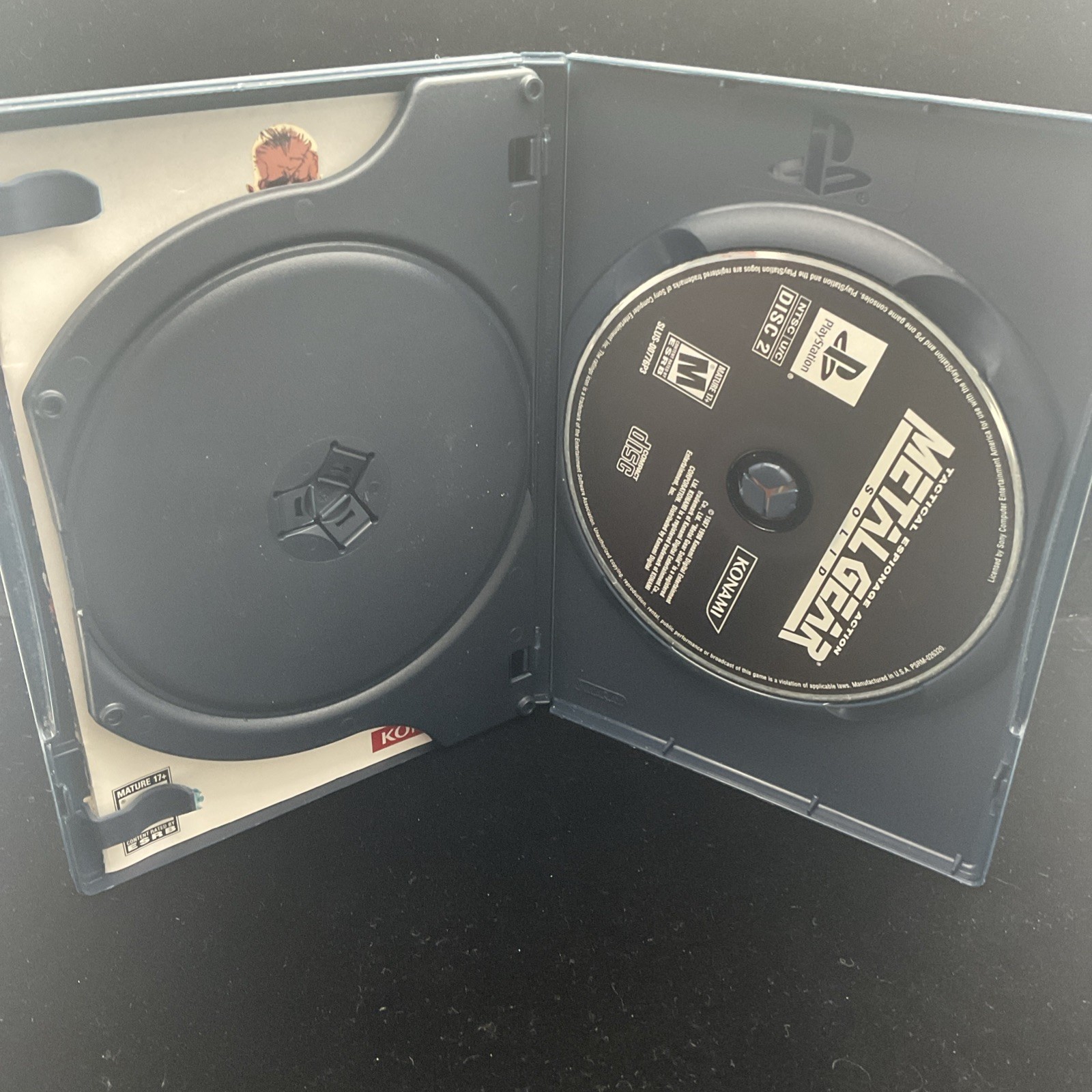 Metal Gear Solid 1 The Essential Collection (PS2)Tested & CIB 1 YR Warranty Mint