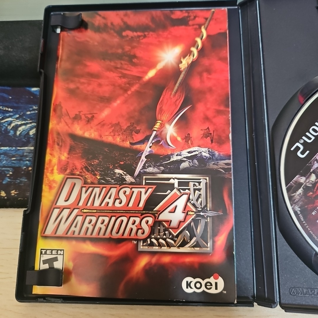 Dynasty Warriors 4 PlayStation 2 PS2 CIB W/ Registration, Working Well