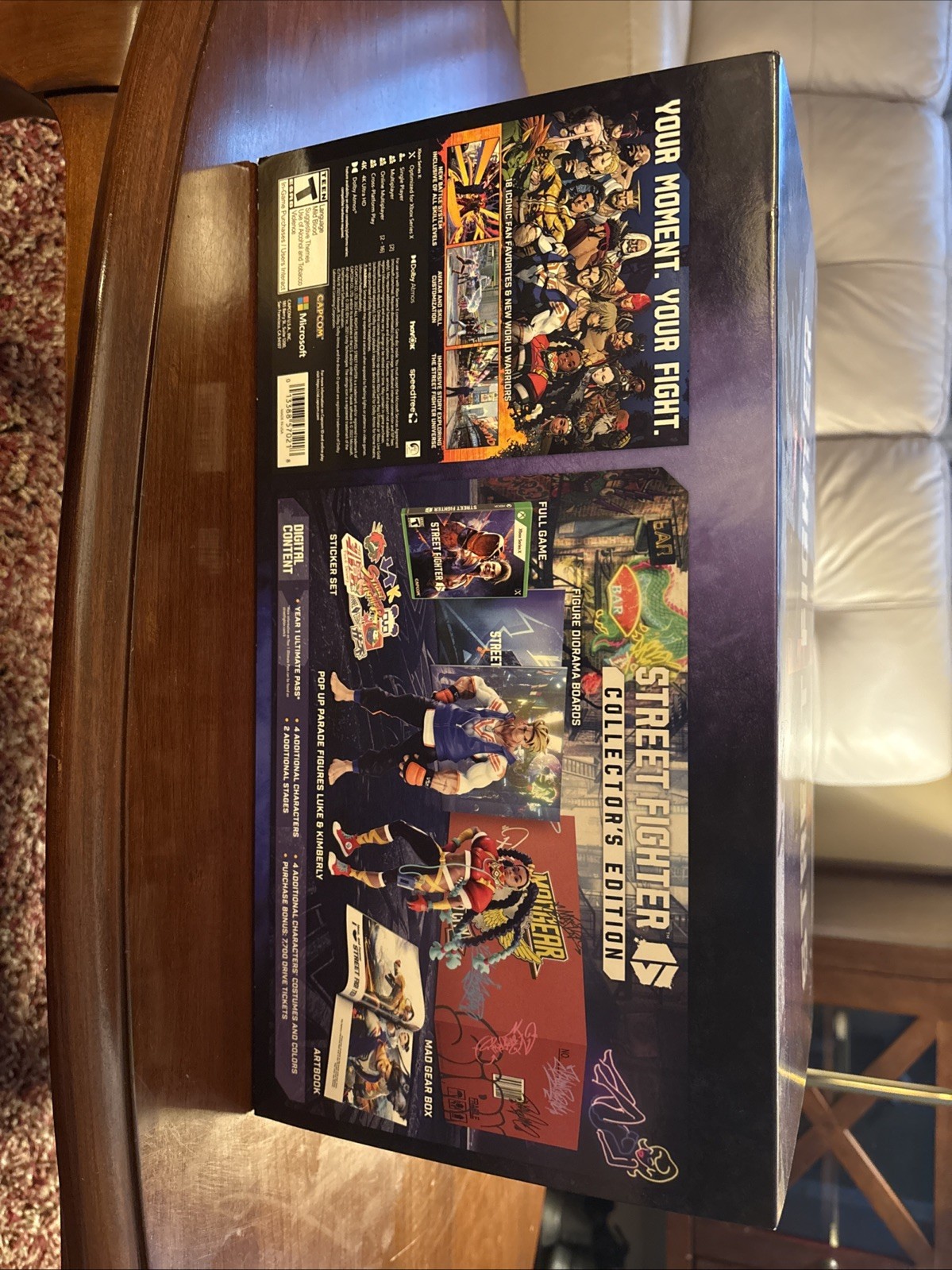 Street Fighter 6 Collector’s Edition Xbox Series X 2023 NO GAME