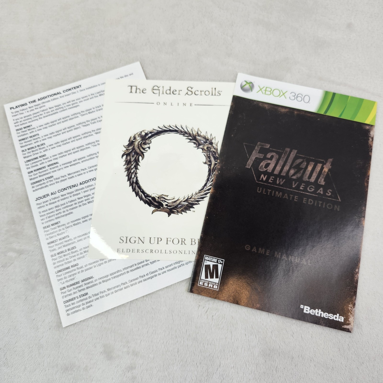 Fallout: New Vegas Ultimate Edition (XBOX 360, 2012) Complete with Manual CIB