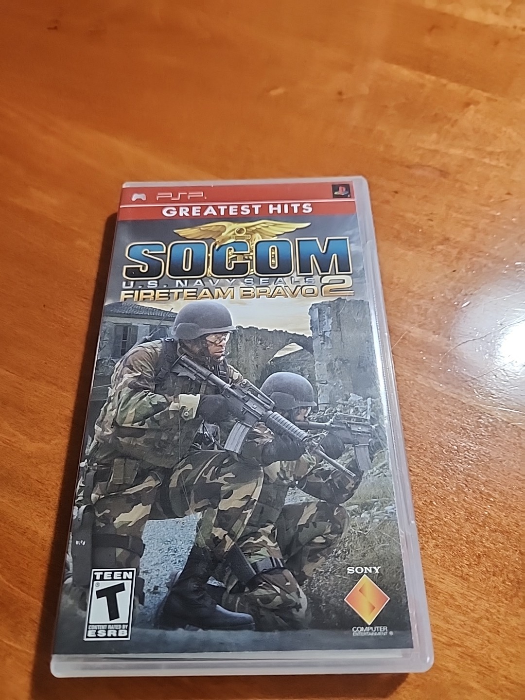 SOCOM US Navy Seals Fireteam Bravo 2 [Greatest Hits] Sony PSP Complete in Box