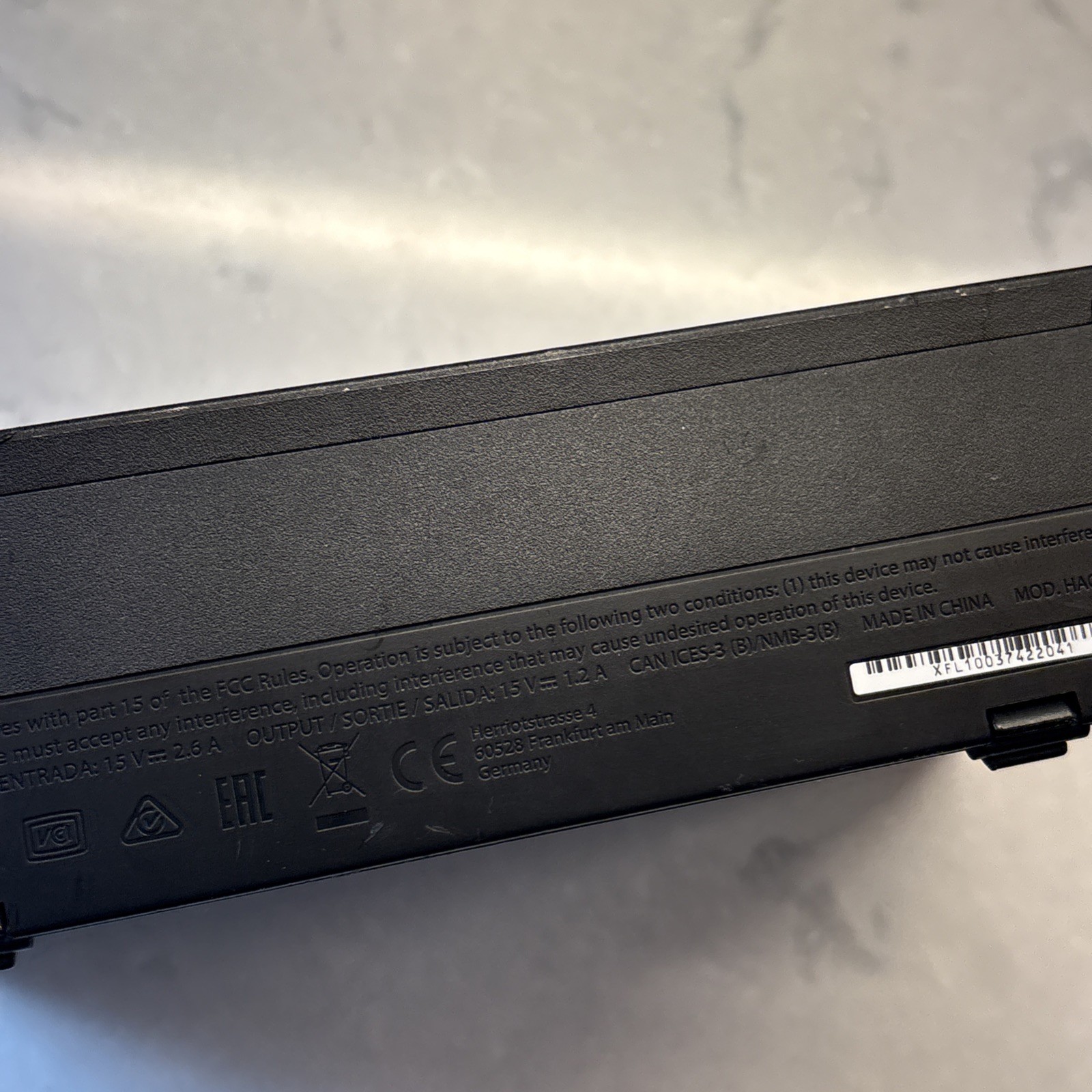 Nintendo Switch HAC-007 Charging Dock Only – Black OEM TESTED