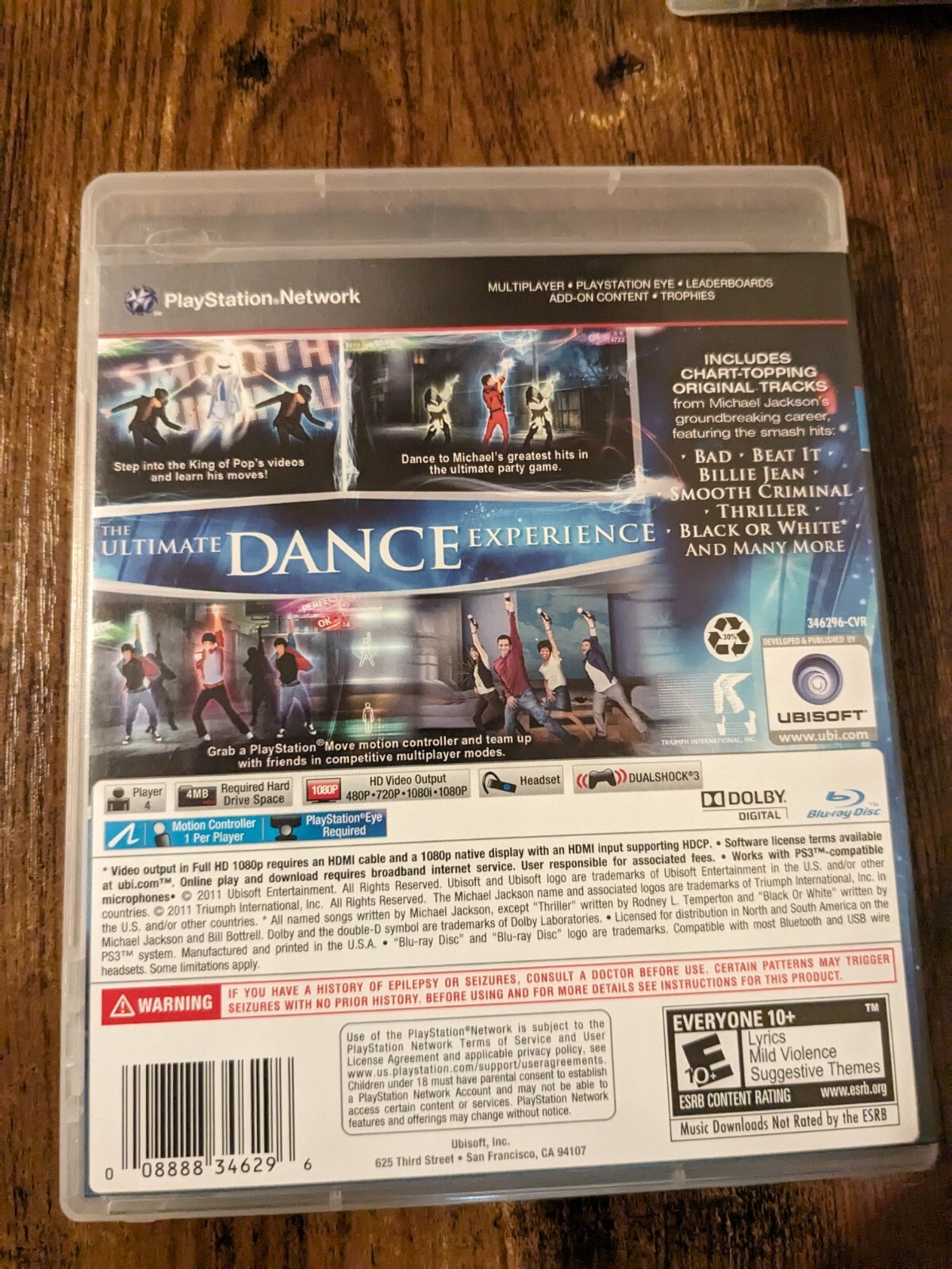 Michael Jackson The Experience – Playstation 3
