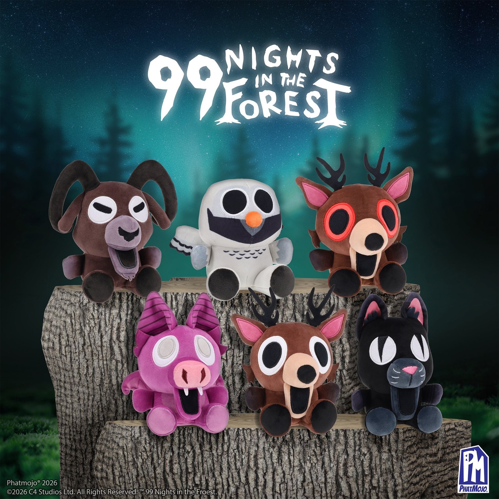 Roblox 99 Nights in the Forest 5.5-Inch Plush [Includes DLC Code!]