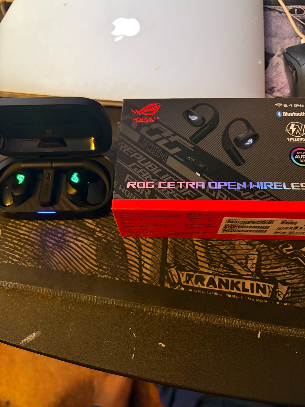 ASUS – ROG Cetra Open Wireless SpeedNova Open-Ear Gaming Earbuds for PC, iOS,…