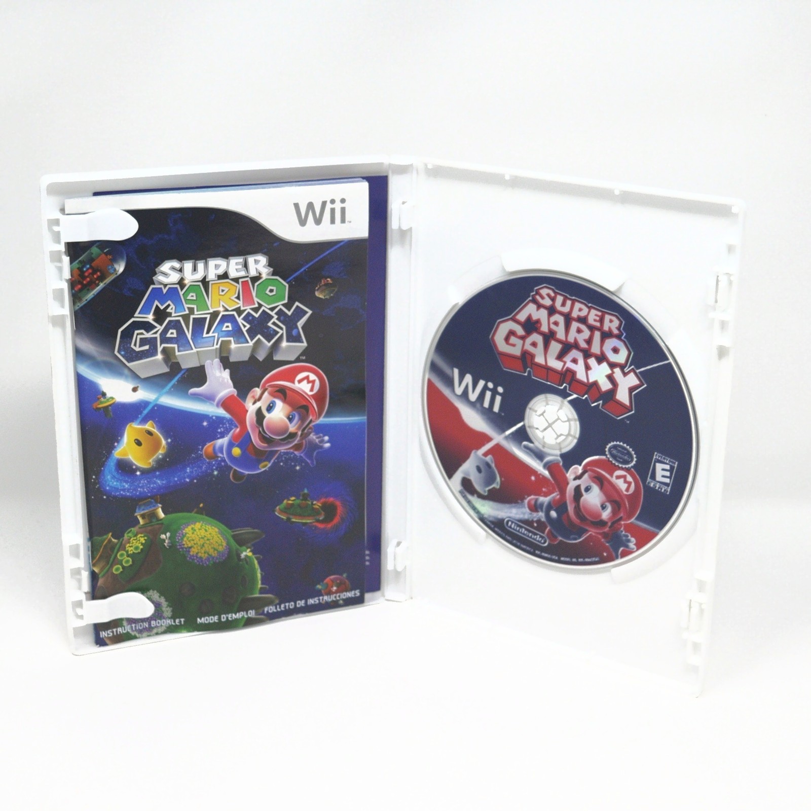 Super Mario Galaxy – CIB – Very Good Condition – Tested – Wii