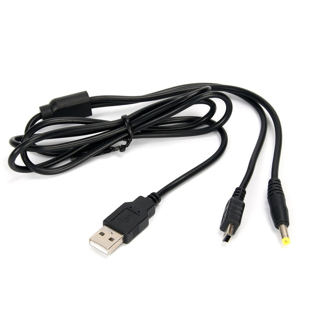 4ft 2 In 1 USB Data Charging Cable Charge Cord For PSP1000 PSP2000 PSP3000