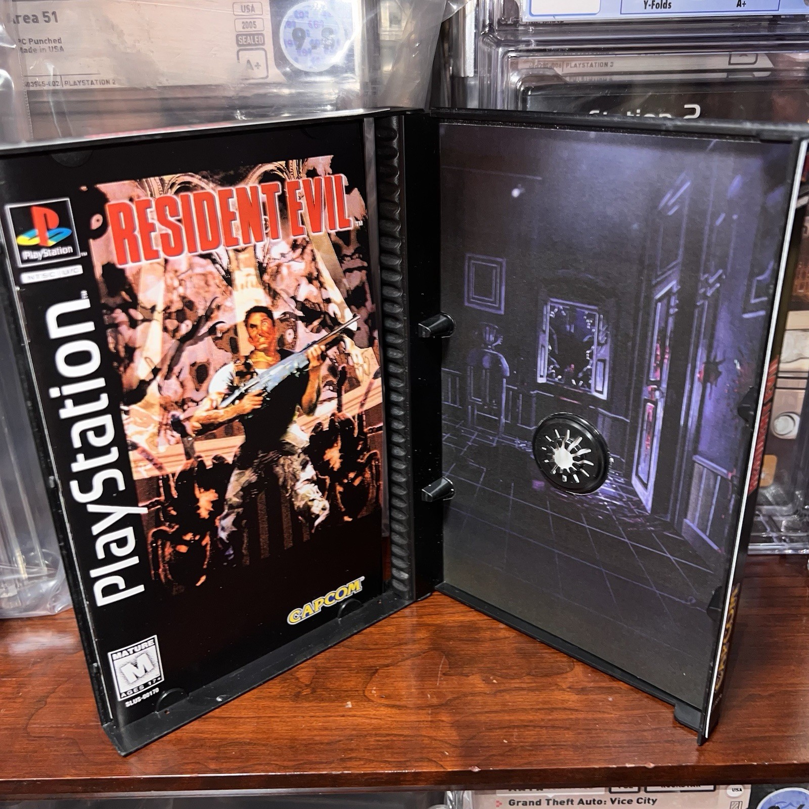 Remake l‼️Of The Resident Evil 1996 Long Box With Manual! ‼️Read ‼️🔥💎🍀🔥