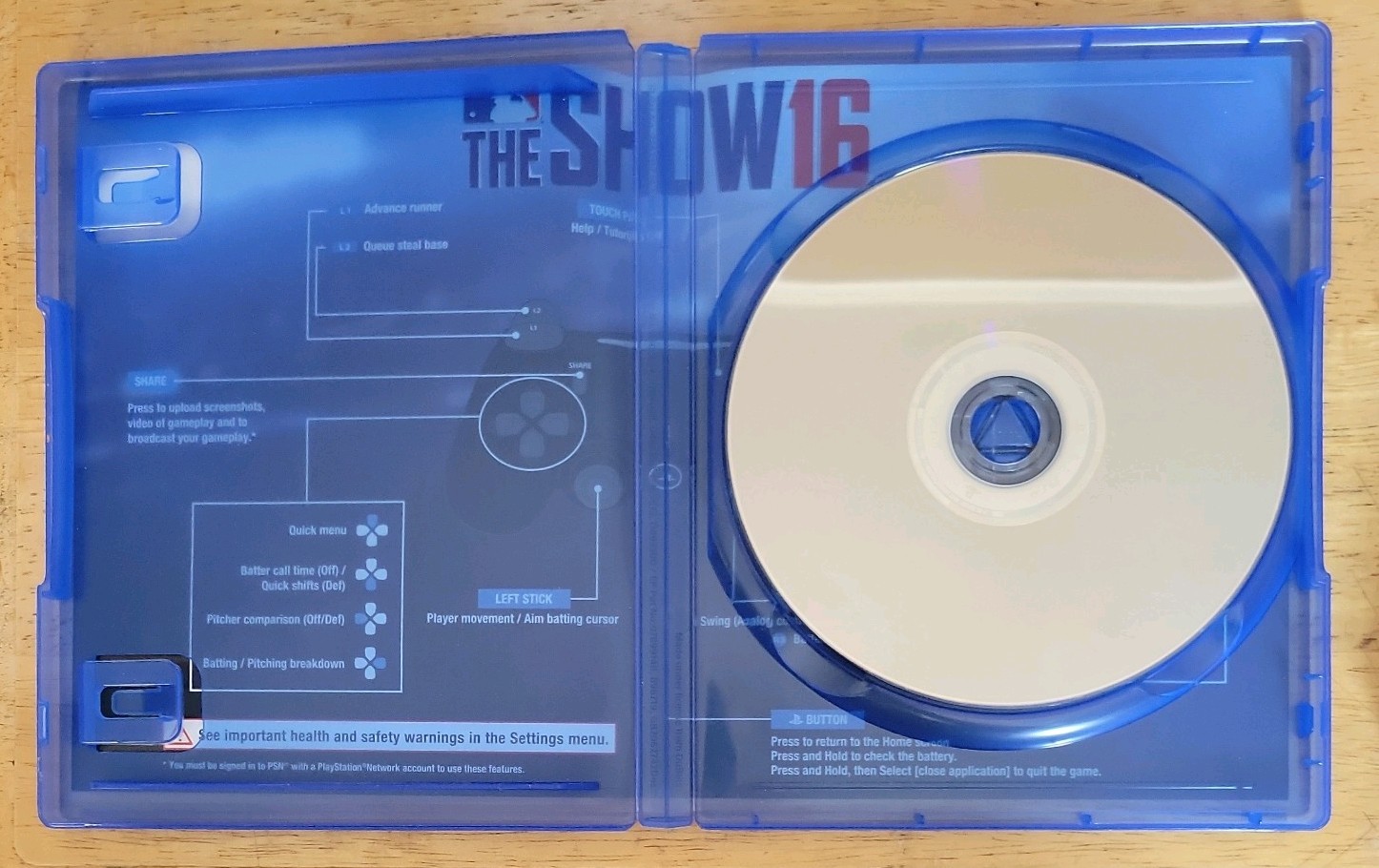MLB The Show 16 Sony PlayStation 4 2016 Josh Donaldson ESRB E For Everyone PS4